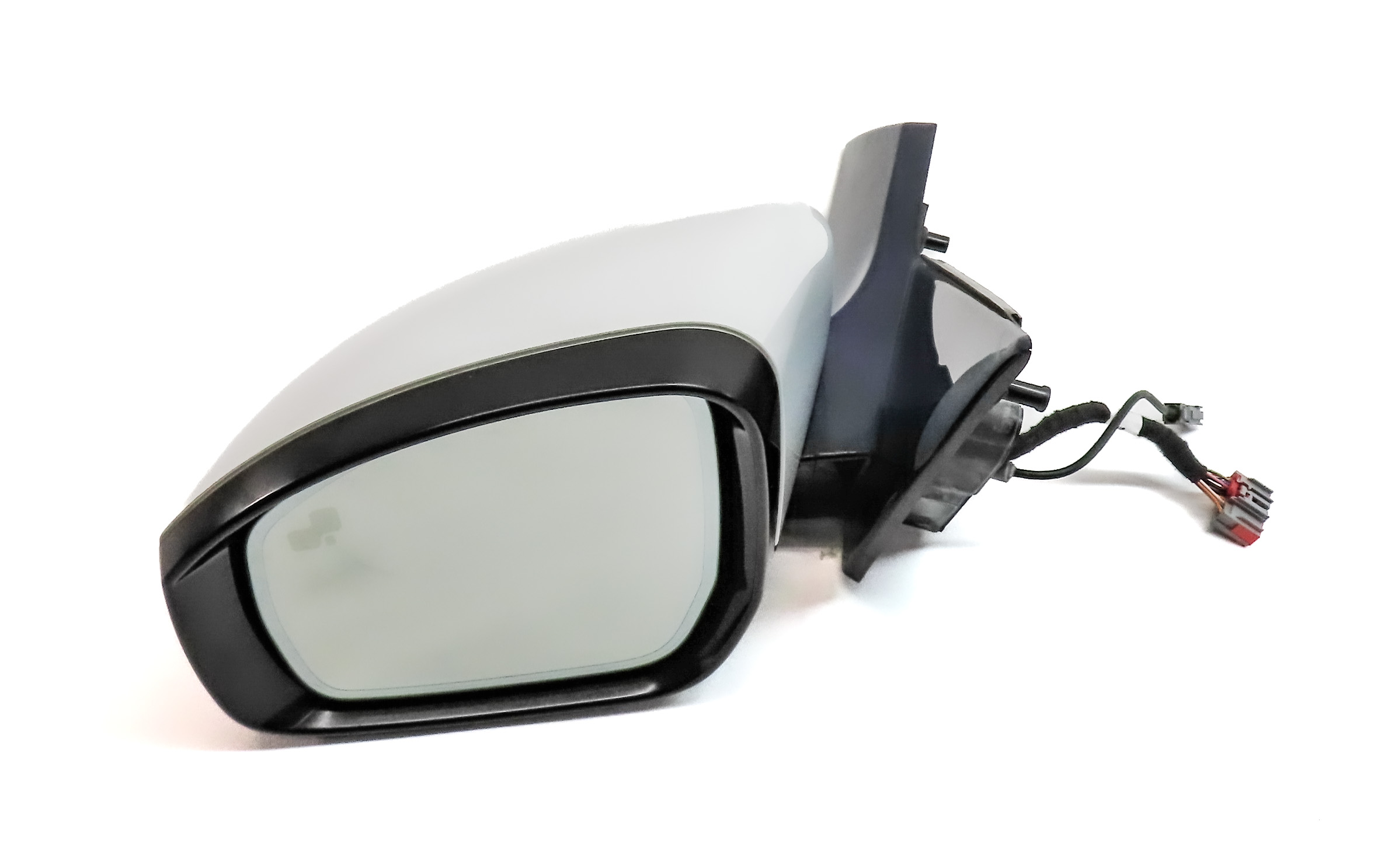 17-18 ROVER DISCOVERY L462 LEFT PFOLD HEAT BLIND SPOT CAMERA DOOR MIRROR (White) — exact item pictured