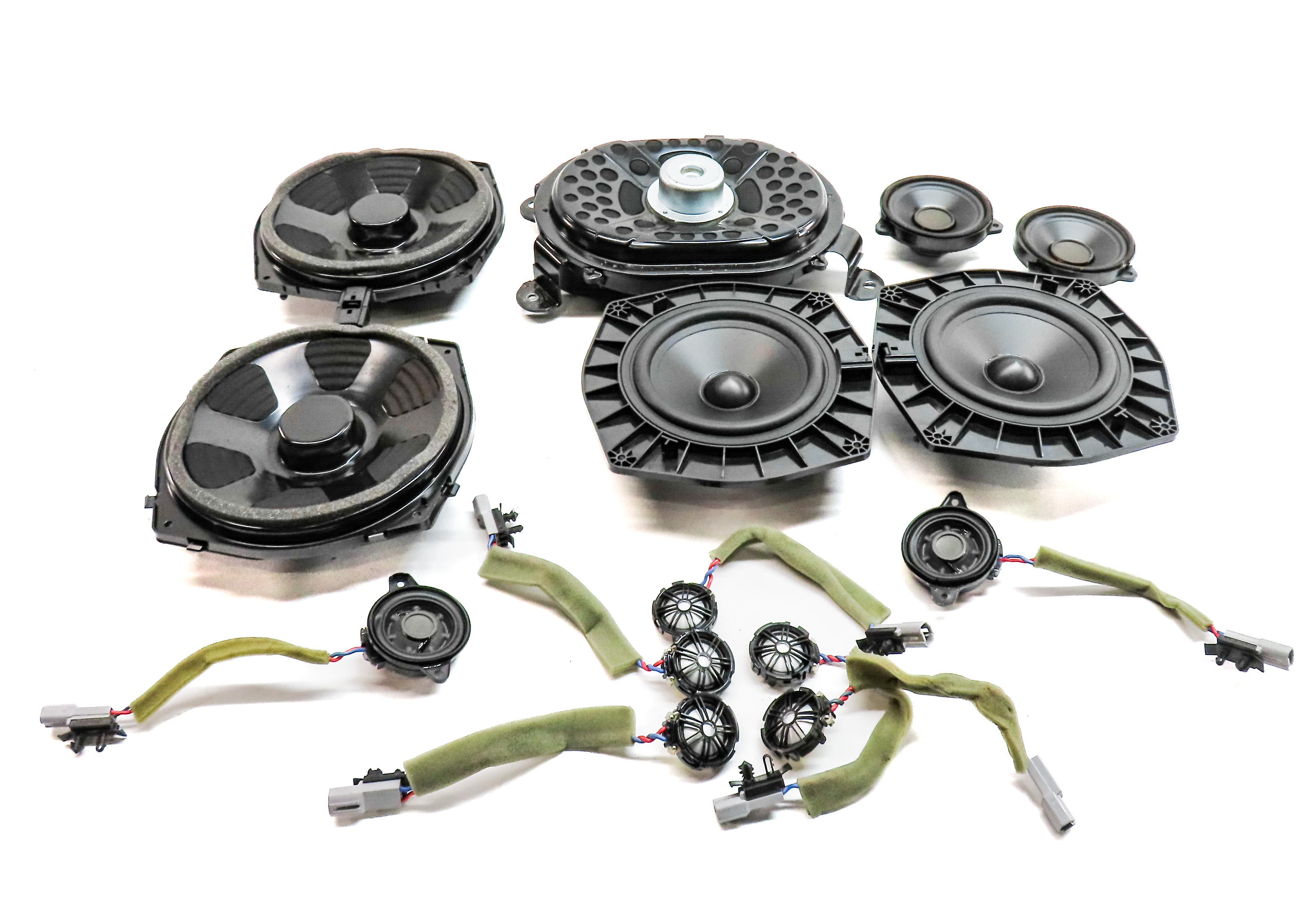 2018 LAND ROVER DISCOVERY (L462) RADIO STEREO AUDIO SOUND SYSTEM SPEAKER SET/14 — exact item pictured