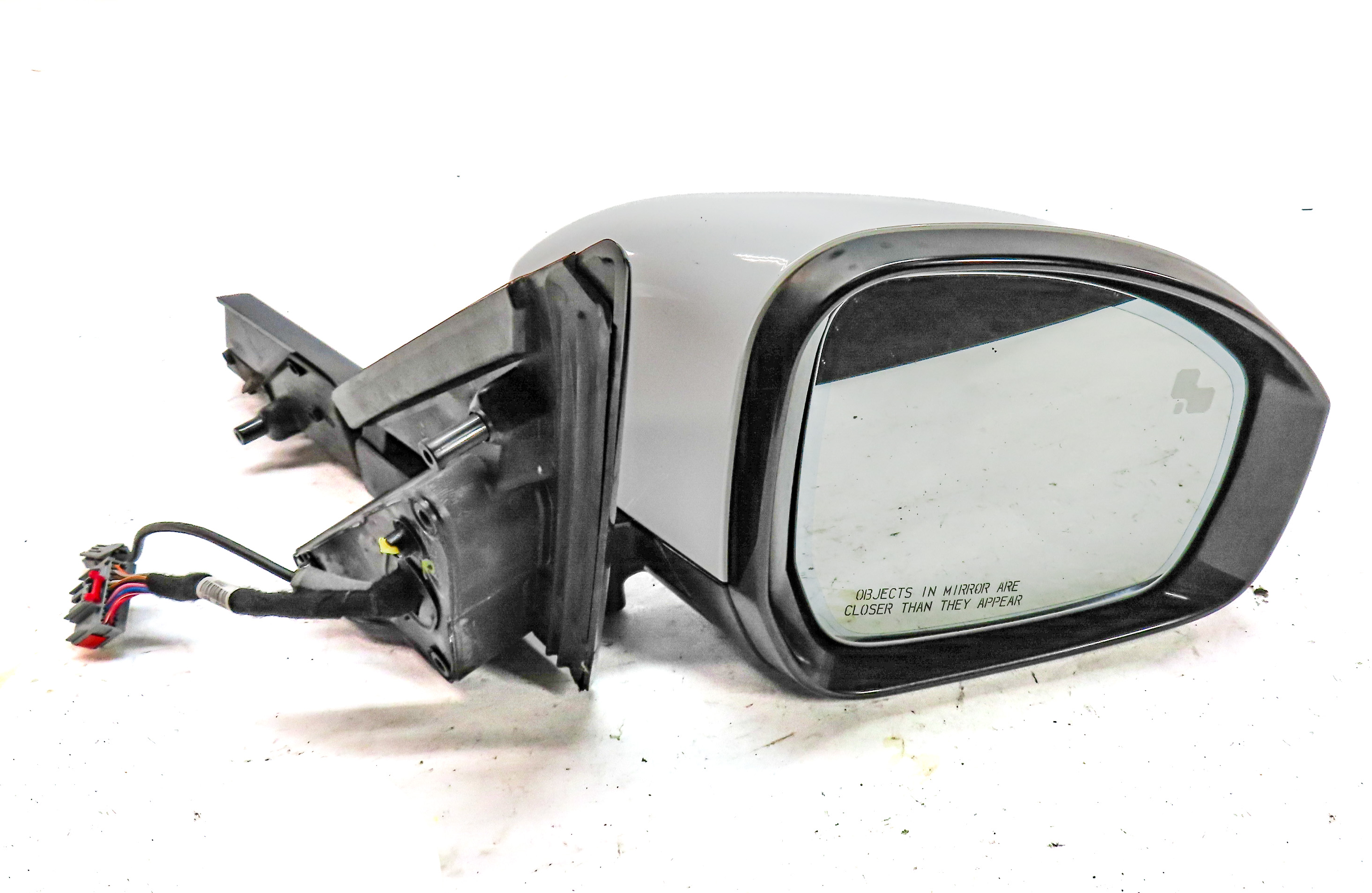 17-18 ROVER DISCOVERY L462 RIGHT PFOLD HEAT BLIND SPOT CAMERA DOOR MIRROR(White) — exact item pictured