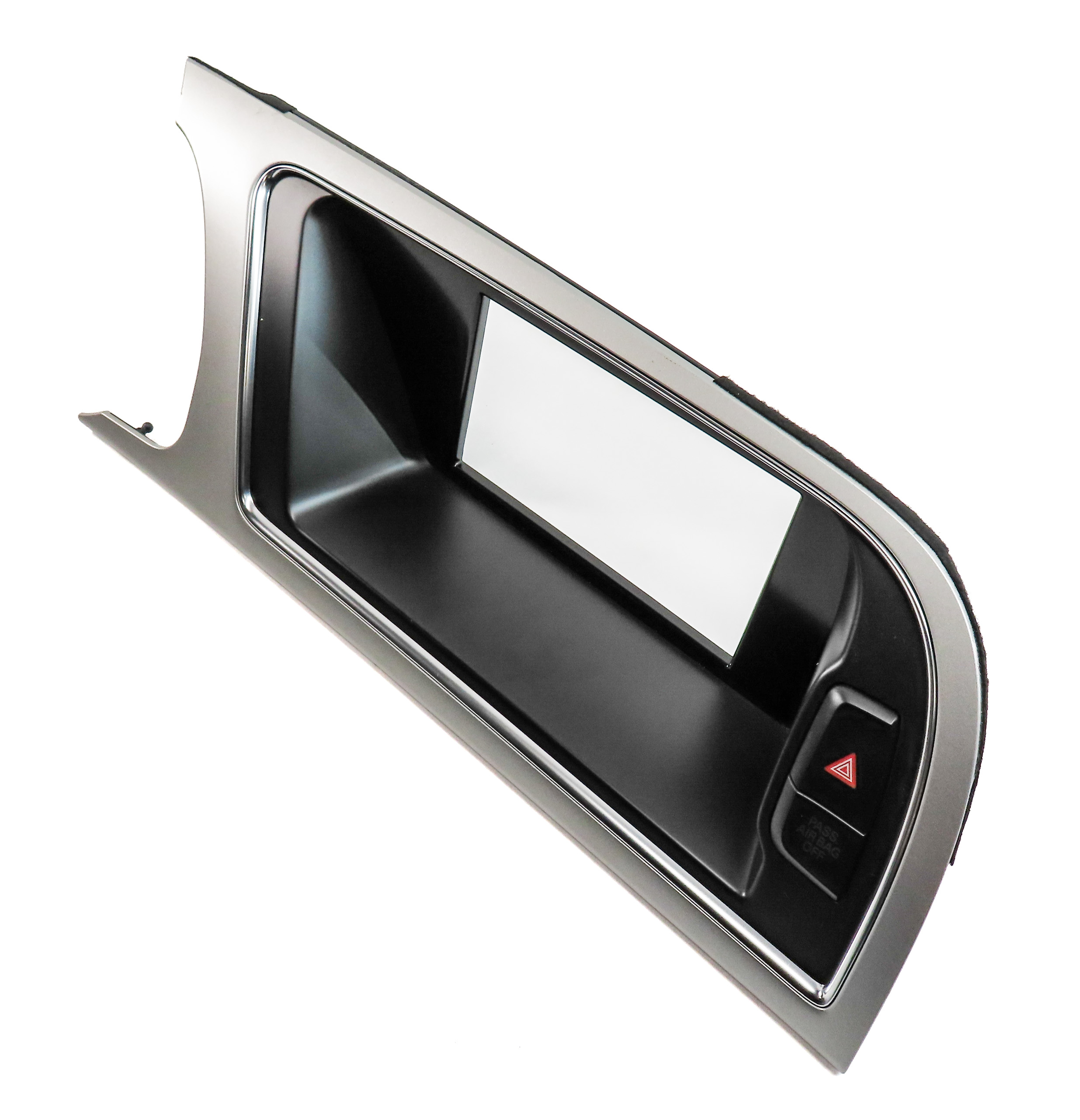 2012 AUDI A5 COUPE (B8 8T) FRONT DASH INFORMATION MEDIA SCREEN TRIM BEZEL — exact item pictured