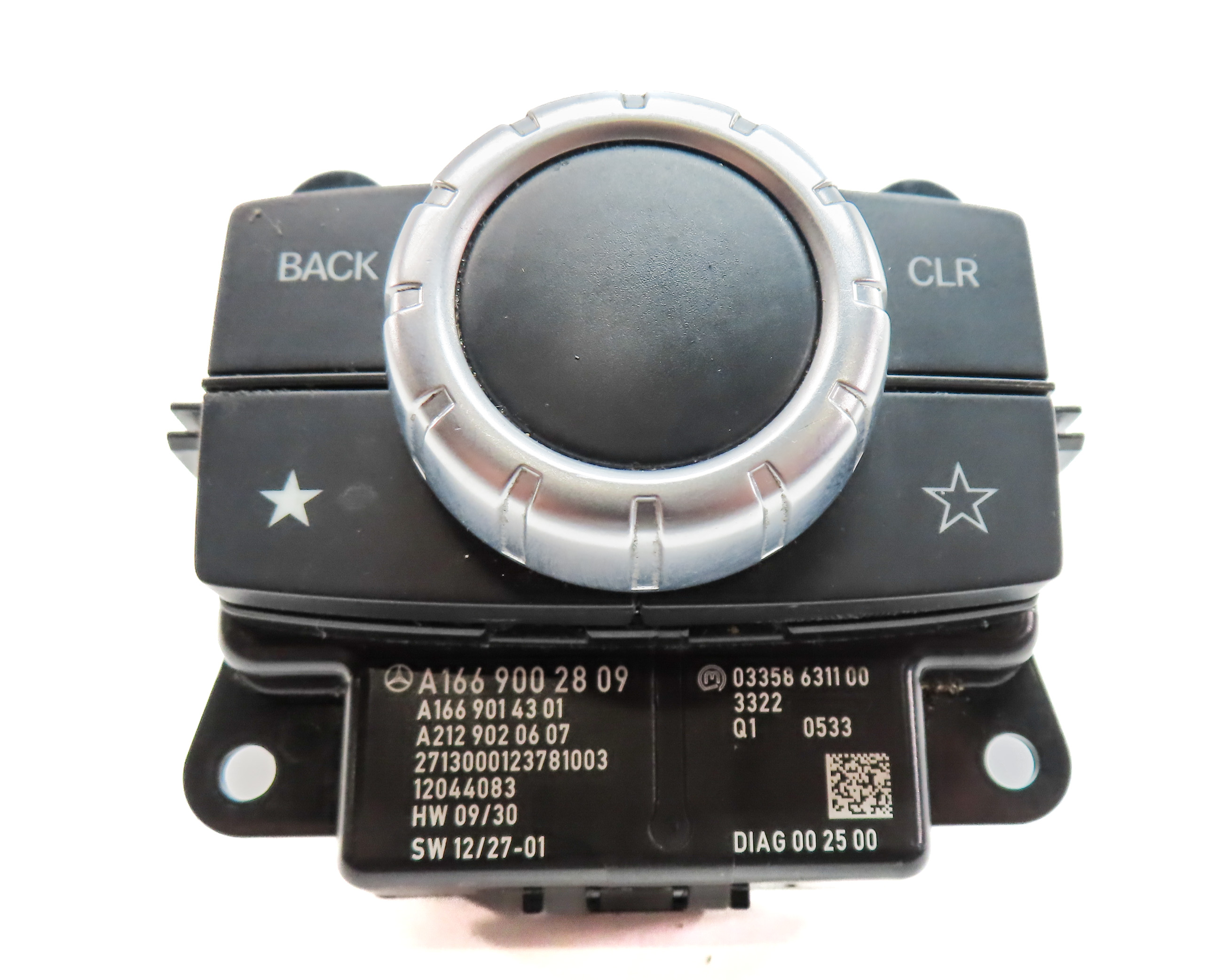 14-16 MERCEDES G550 GL350 GL550 ML350 ML550 (W166 X166) RADIO NAV CONTROL SWITCH — exact item pictured