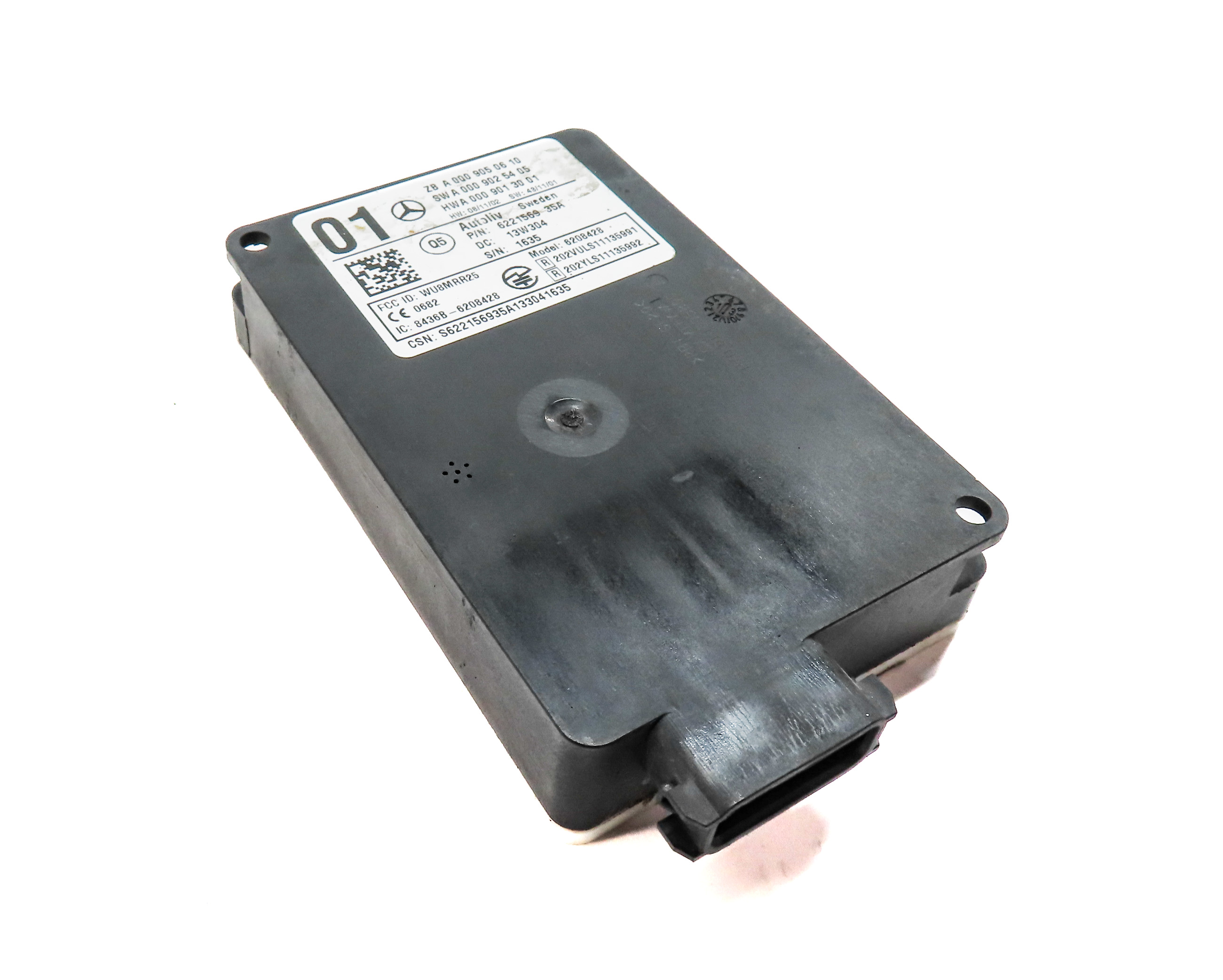 2014 MERCEDES GL450 (X166) REAR DRIVER ASSIST BLIND SPOT RADAR SENSOR MODULE — exact item pictured