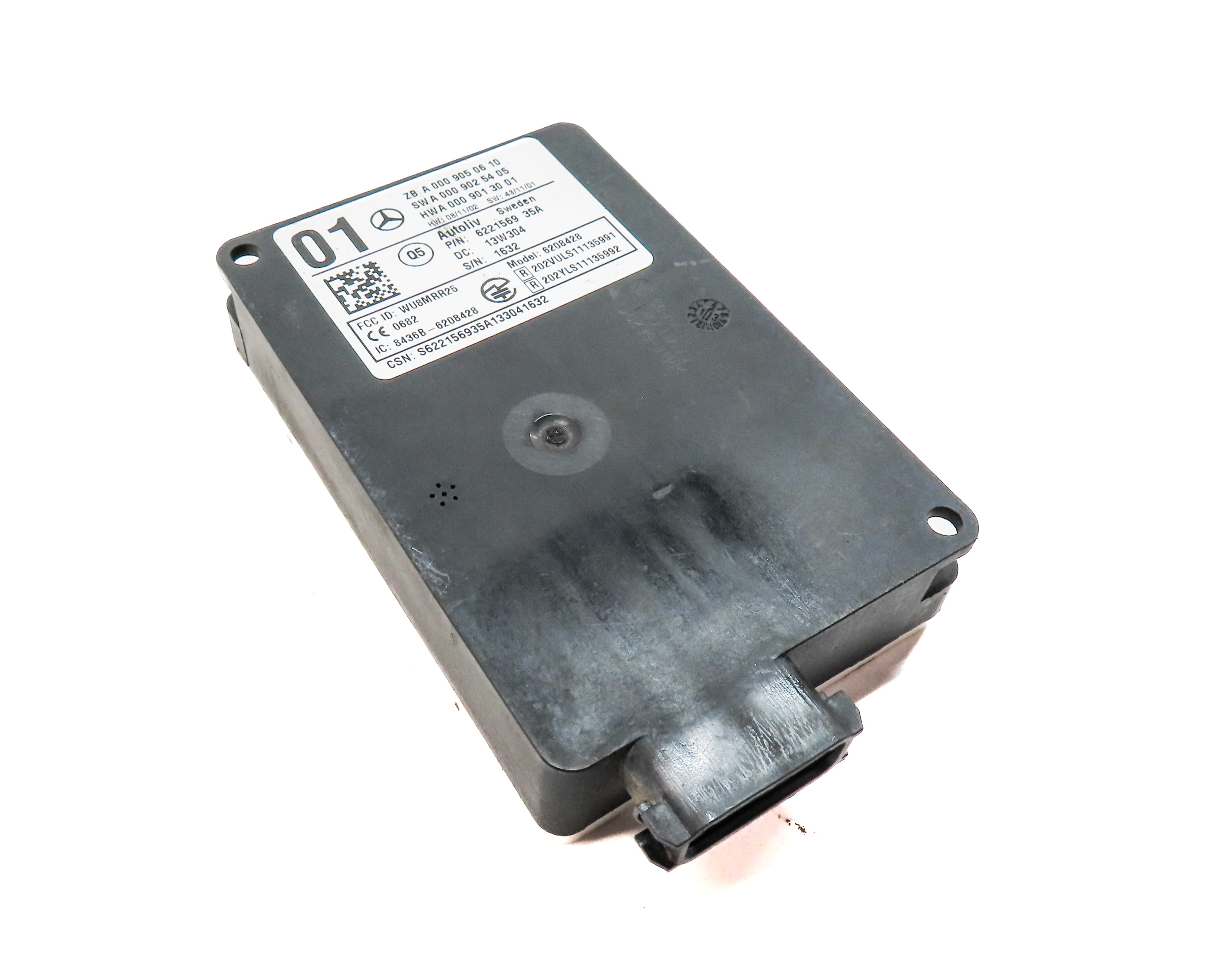 2014 MERCEDES GL450 (X166) REAR DRIVER ASSIST BLIND SPOT RADAR SENSOR MODULE — exact item pictured