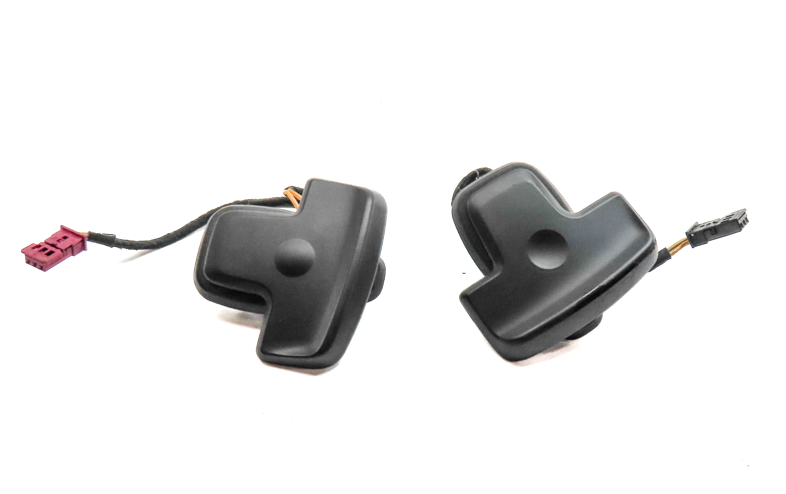 2014 MERCEDES GL450 (X166) DRIVER STEERING WHEEL PADDLE SHIFT SHIFTER SET/2 — exact item pictured