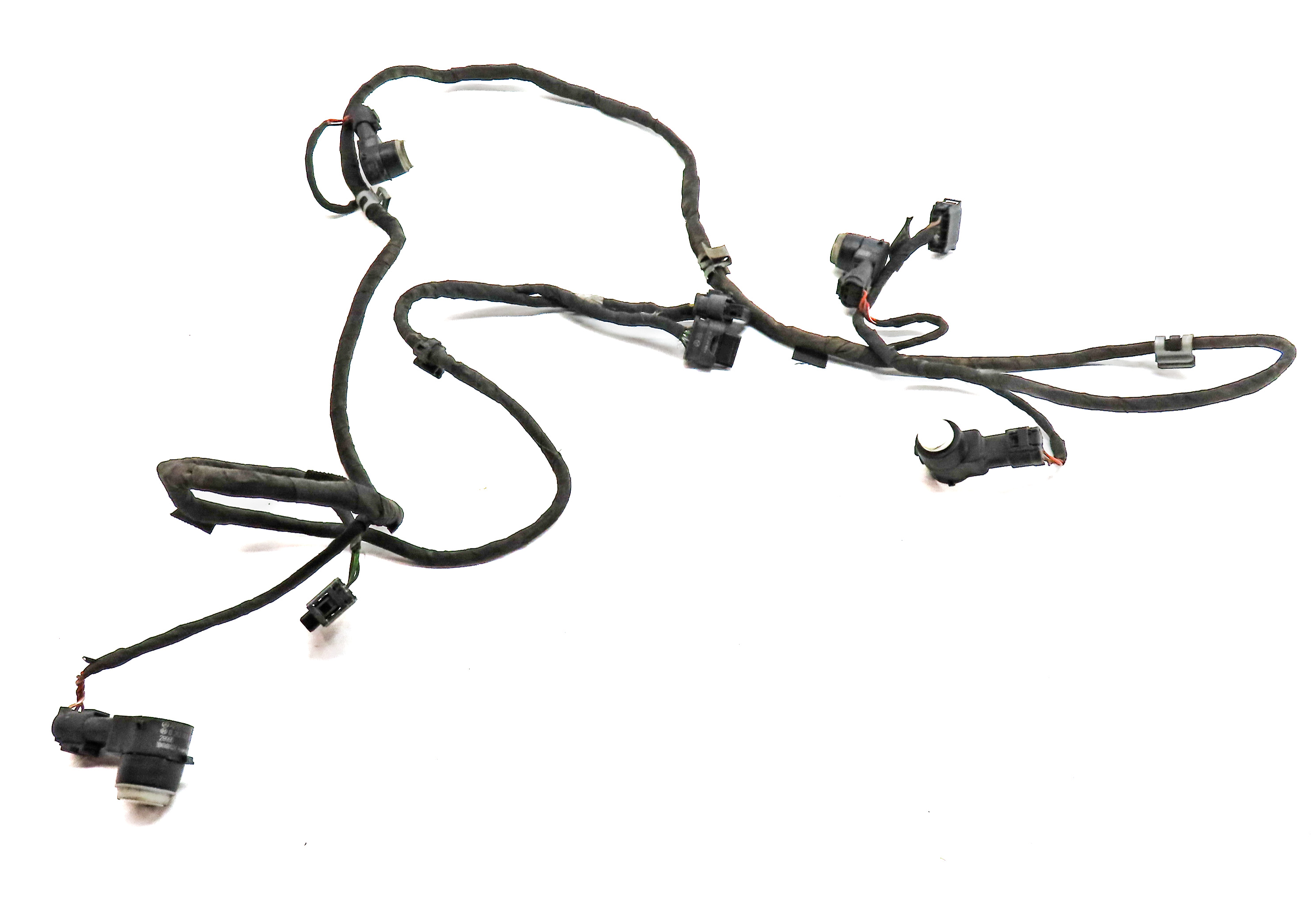 2014 MERCEDES GL450 (X166) REAR PARK ASSIST PDC DISTANCE CONTROL SENSOR SET/4 — exact item pictured
