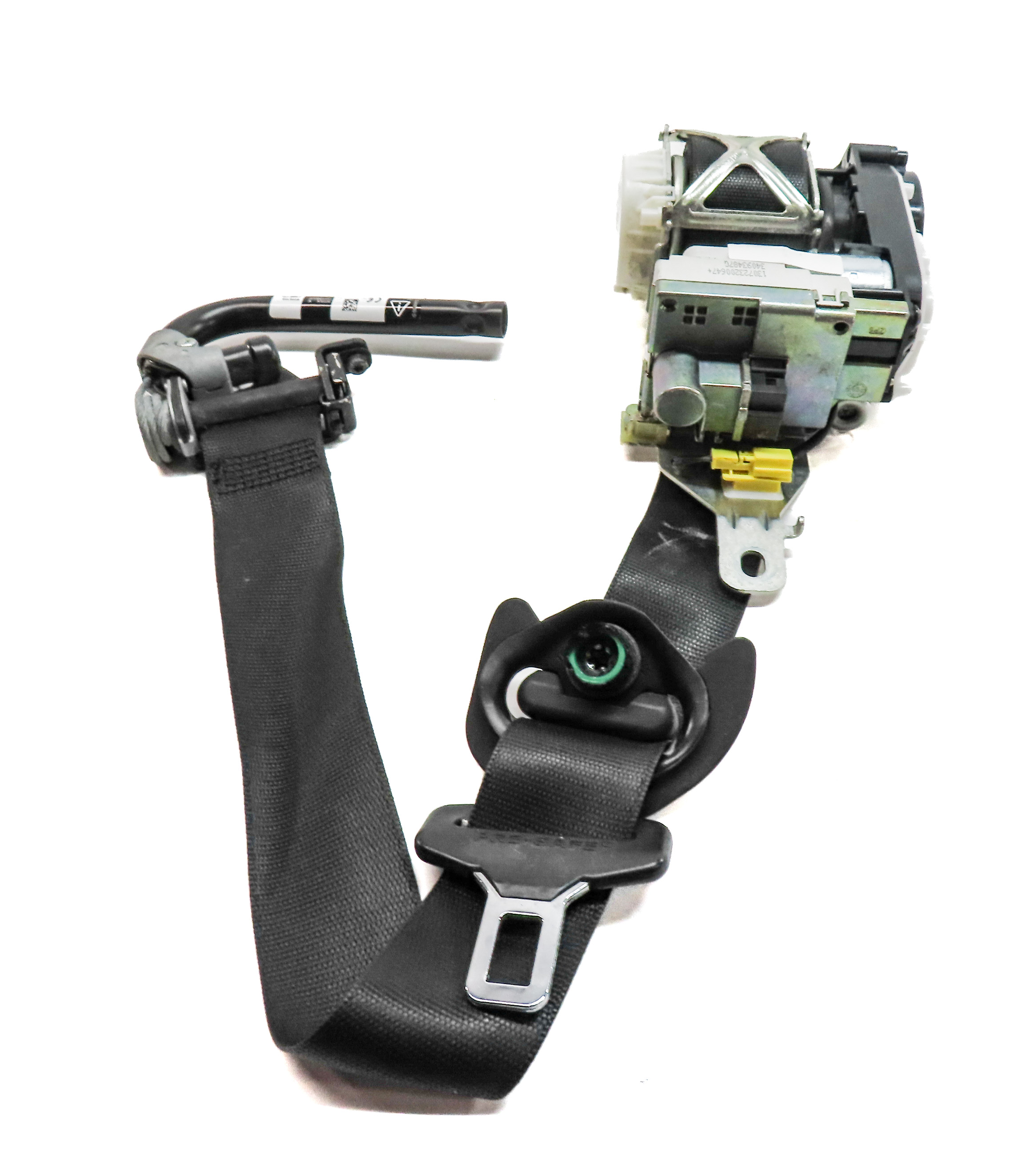 12-16 MERCEDES GL CLASS W166 X166 FRONT LEFT DRIVER SEATBELT RETRACTOR (Black) — exact item pictured
