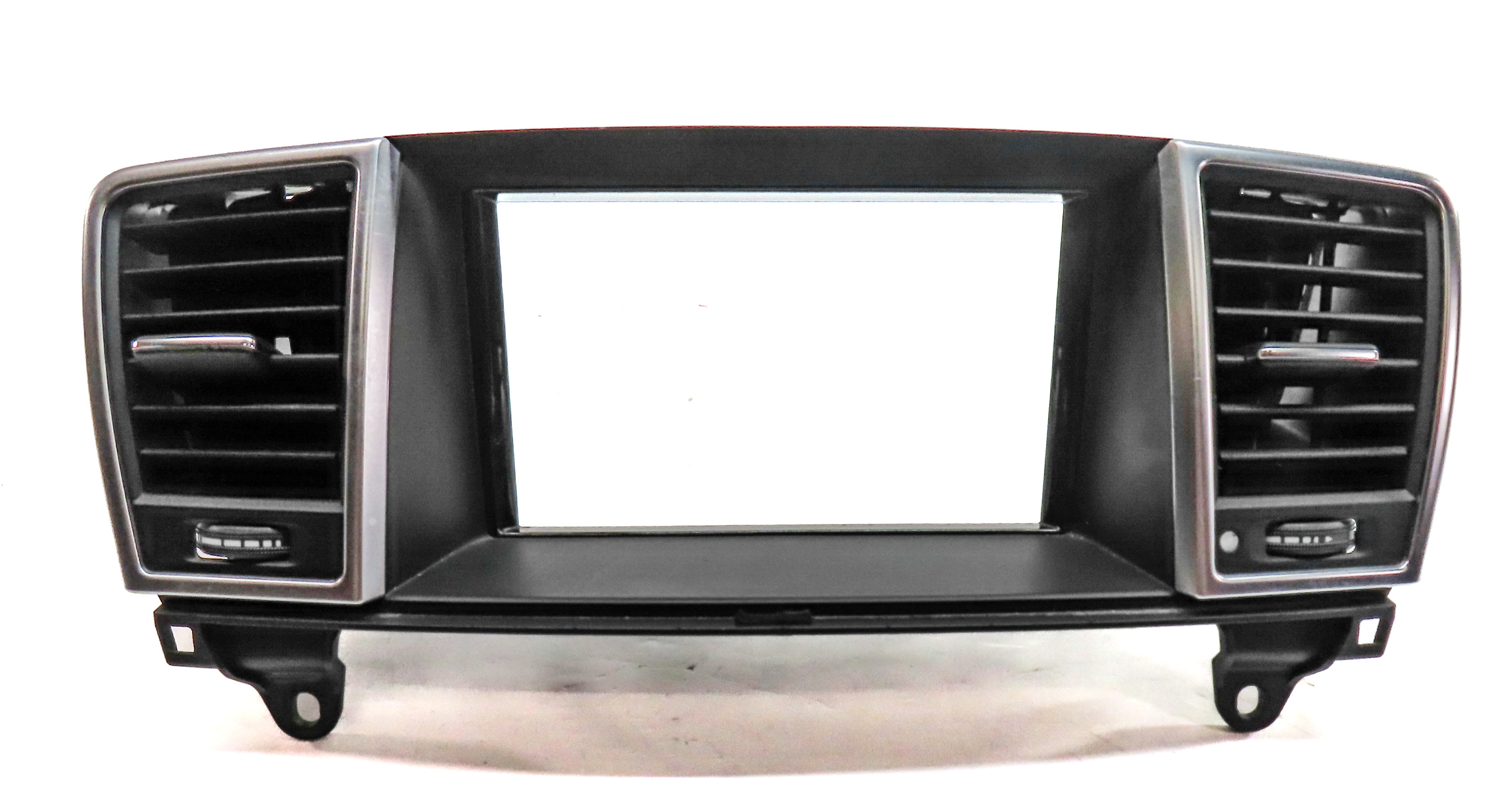 2014 MERCEDES GL450 (X166) FRONT CENTER DASH SCREEN TRIM w HEAT AIR AC VENT — exact item pictured