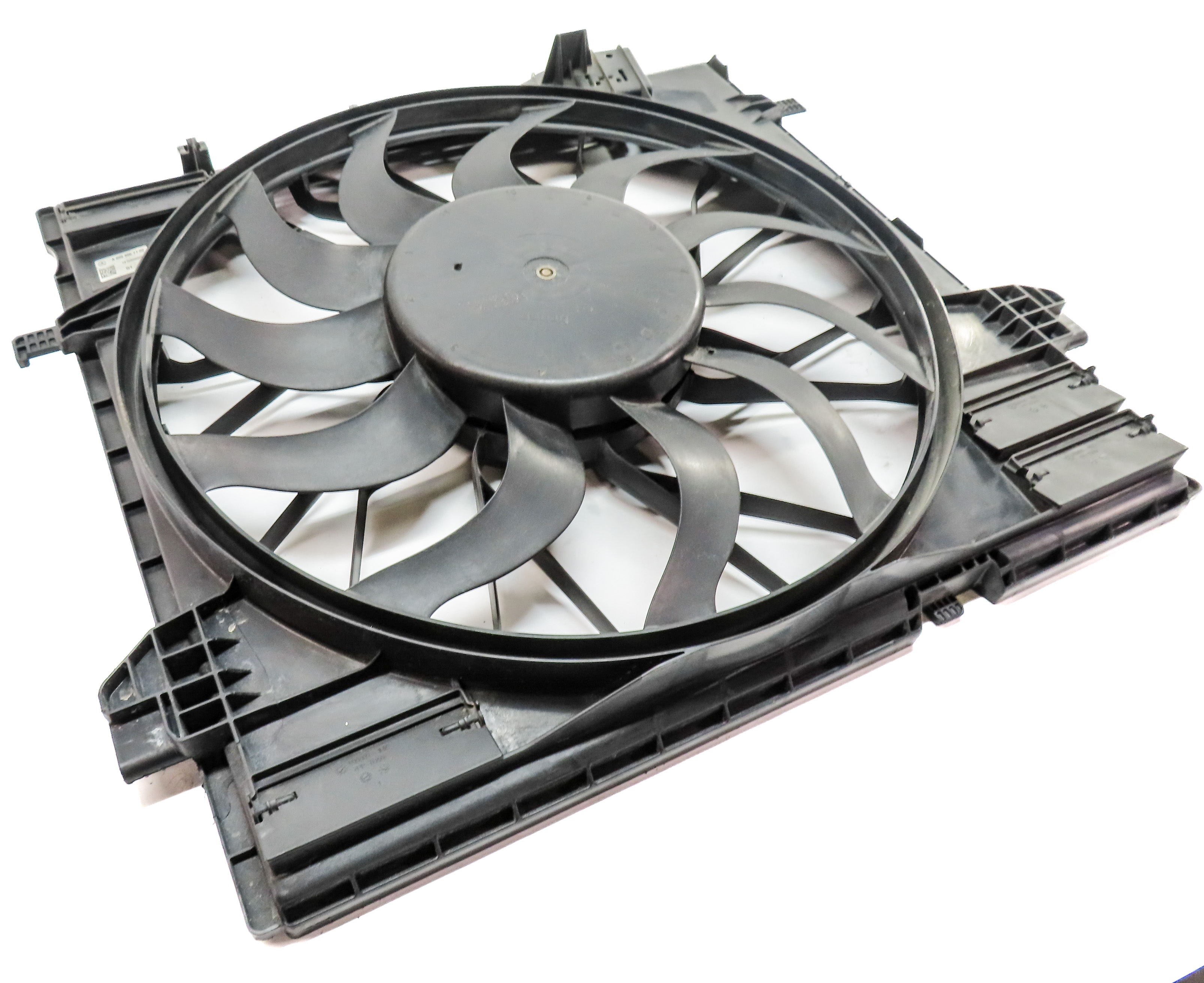 2013-2019 MERCEDES GL GLE ML CLASS (W166 X166) FRONT RADIATOR COOLING FAN MOTOR — exact item pictured
