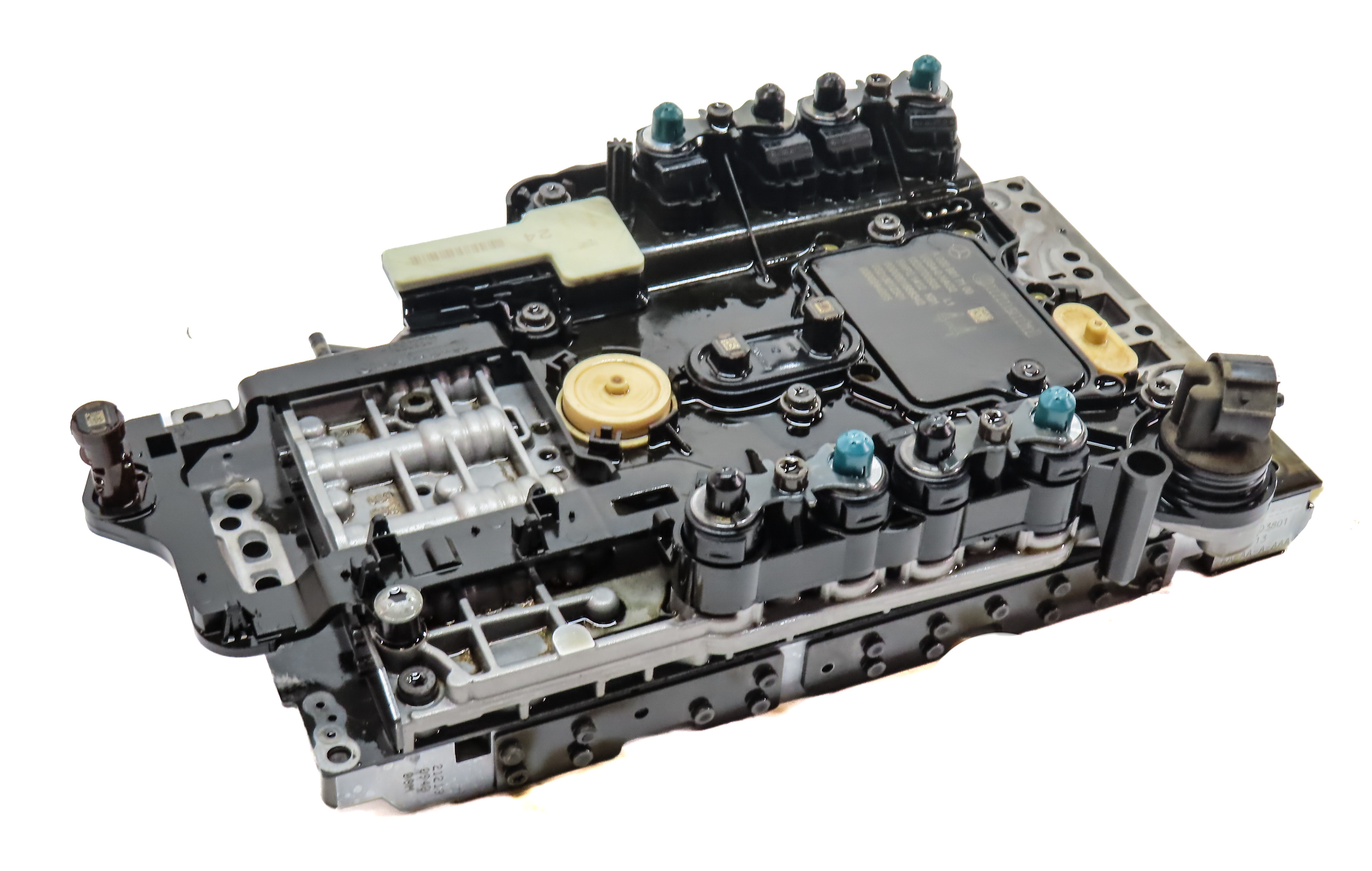 14 MERCEDES GL450 GL550 X166 722.9 A/T AUTO VALVE BODY w/CONDUCTOR PLATE — exact item pictured