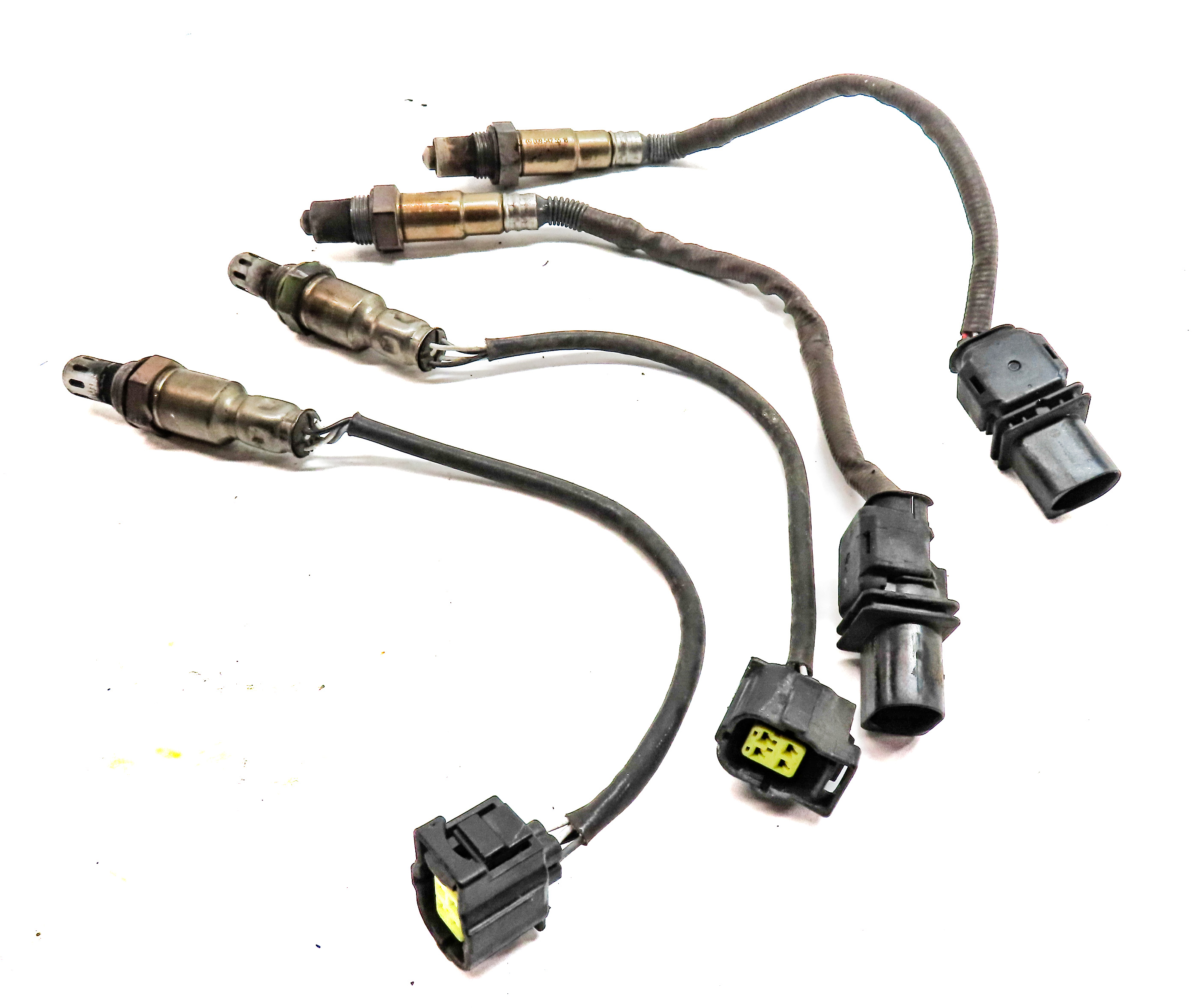 2014 MERCEDES GL450 (X166) 4.6L (M278.928) ENGINE OXYGEN O2 LAMBDA SENSOR SET/4 — exact item pictured