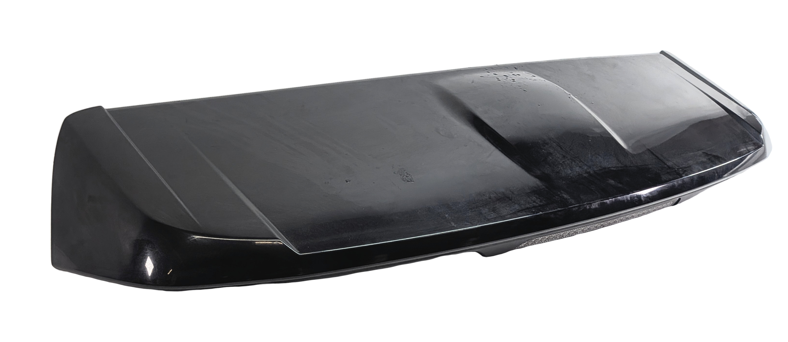12-15 RANGE ROVER EVOQUE (L538) REAR SPOILER WING w/ 3rd BRAKE LIGHT (BLACK) — exact item pictured