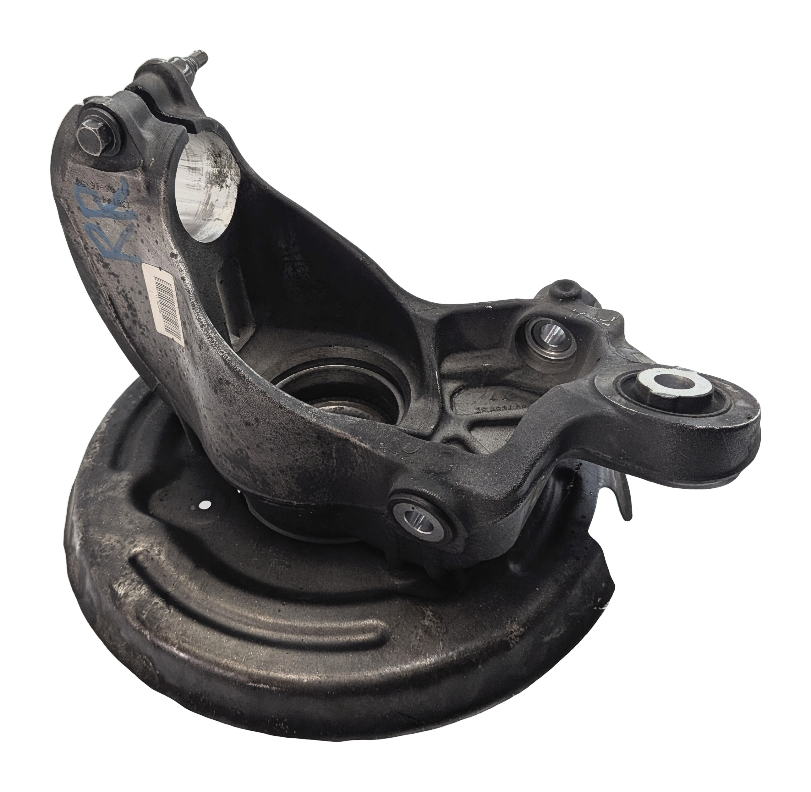 12-19 RANGE ROVER EVOQUE (L538) REAR RIGHT PASSENGER SPINDLE KNUCKLE WHEEL HUB — exact item pictured