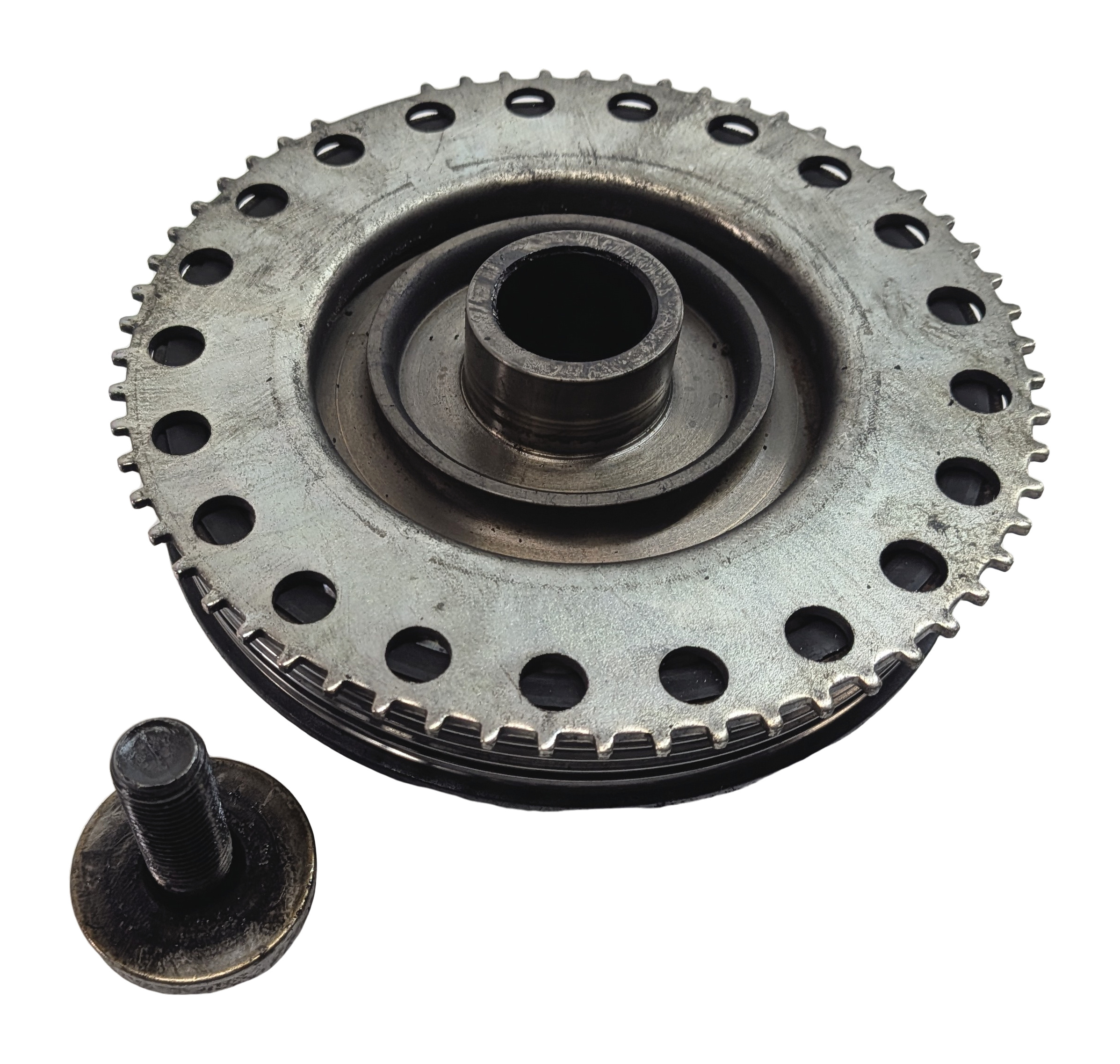 12-17 RANGE ROVER EVOQUE DISCOVERY LR2 (L538 L550) 2.0L ENGINE HARMONIC BALANCER — exact item pictured