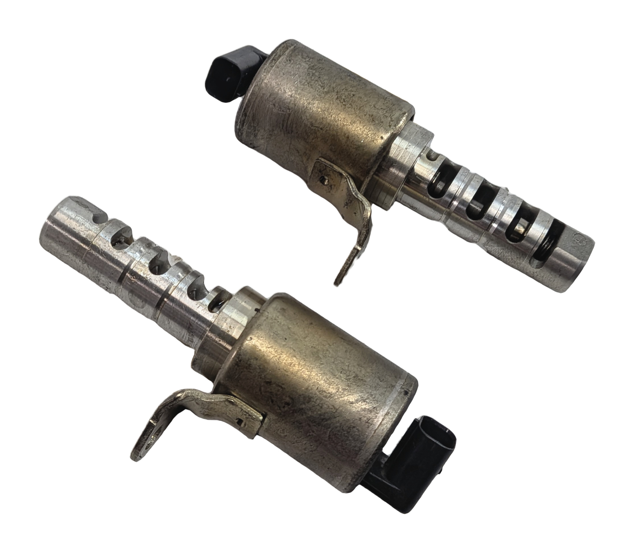 2013 ROVER EVOQUE (L538) 2.0L ENGINE VVT VARIABLE VALVE TIMING SOLENOID SET/2 — exact item pictured