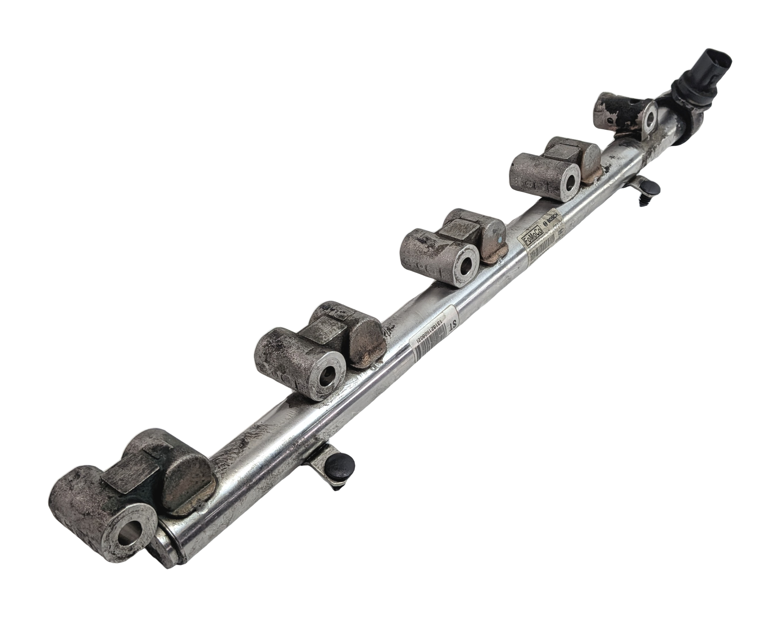 2013 RANGE ROVER EVOQUE (L538) 2.0L ENGINE MOTOR FUEL INJECTOR RAIL — exact item pictured