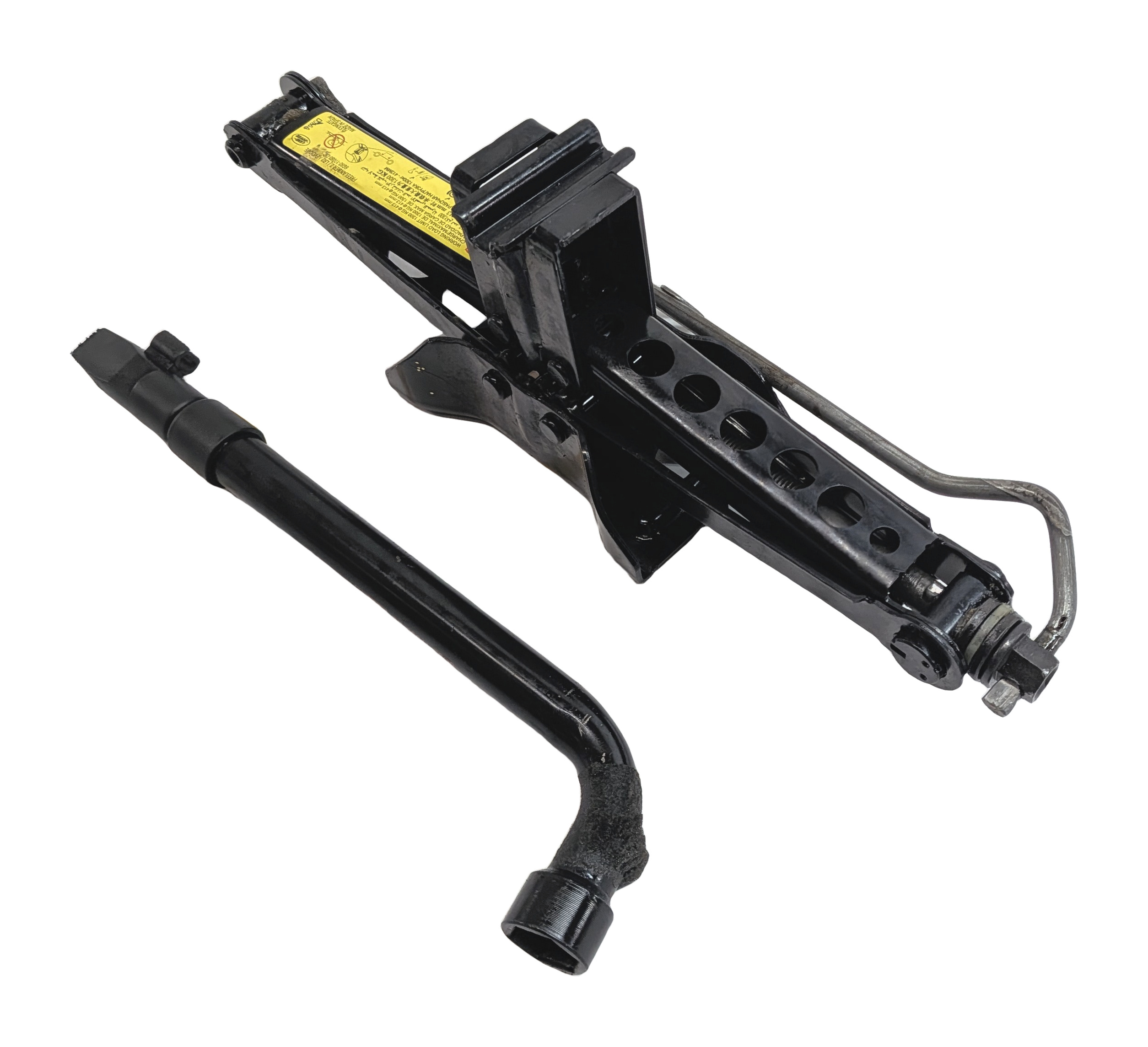 12-19 RANGE ROVER EVOQUE (L538) EMERGENCY SPARE TIRE SCISSOR JACK CAR LIFT TOOL — exact item pictured