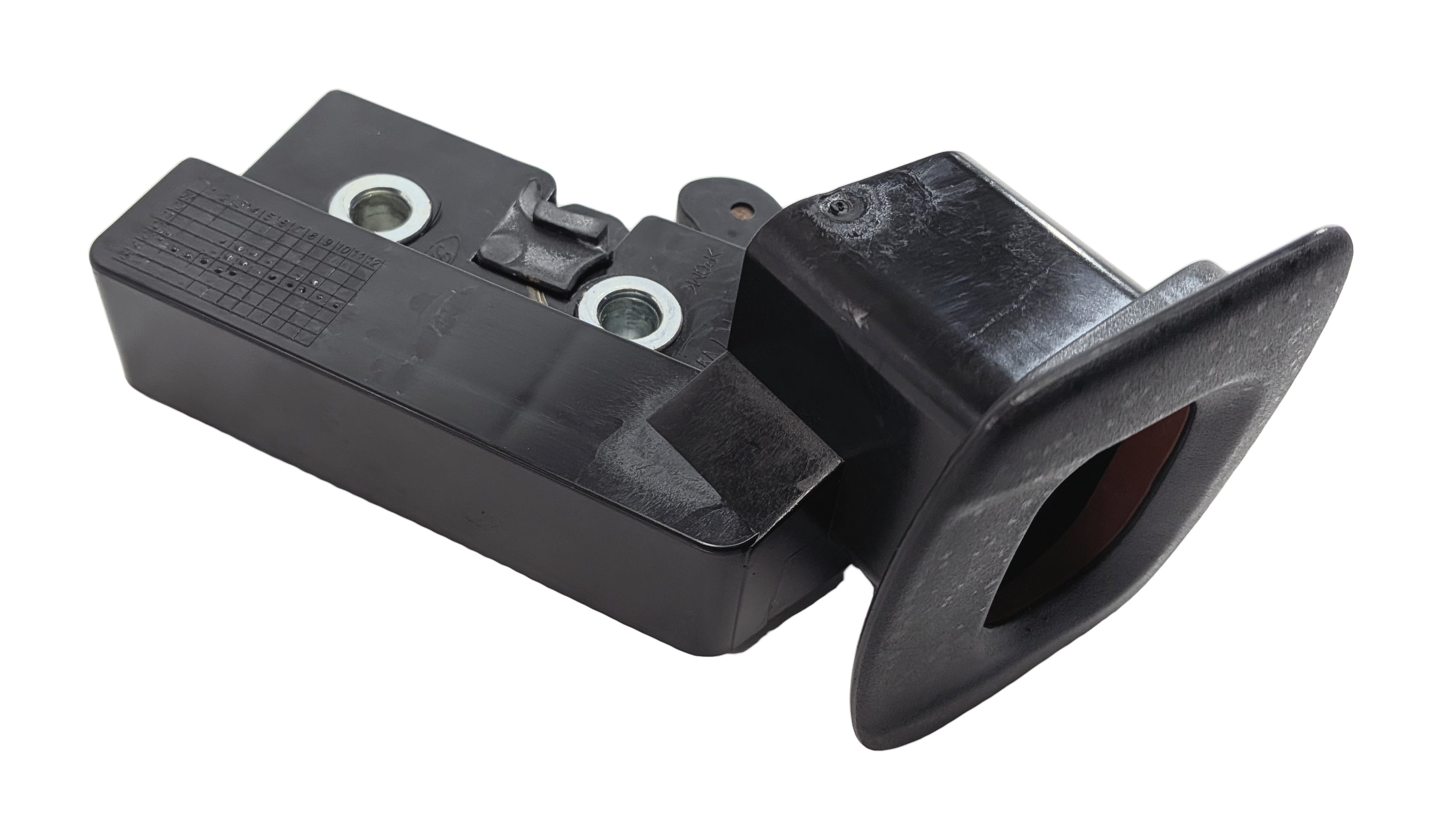 2013 ROVER EVOQUE (L538) REAR LEFT FOLDING SEAT BACK RELEASE LOCK LATCH HANDLE — exact item pictured
