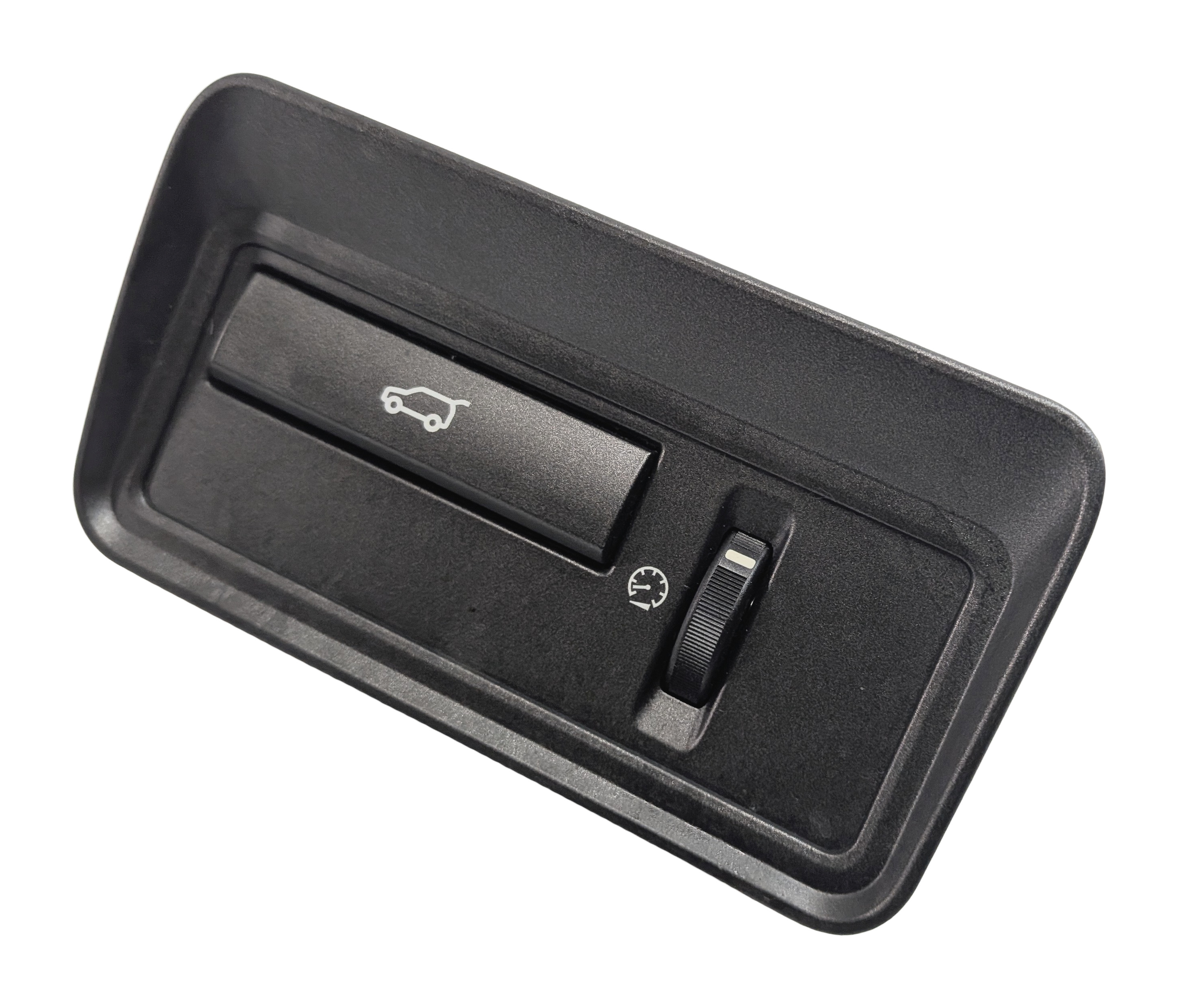 2013 ROVER EVOQUE (L538) REAR TRUNK LIFTGATE HATCH LID RELEASE BUTTON w/DIMMER — exact item pictured