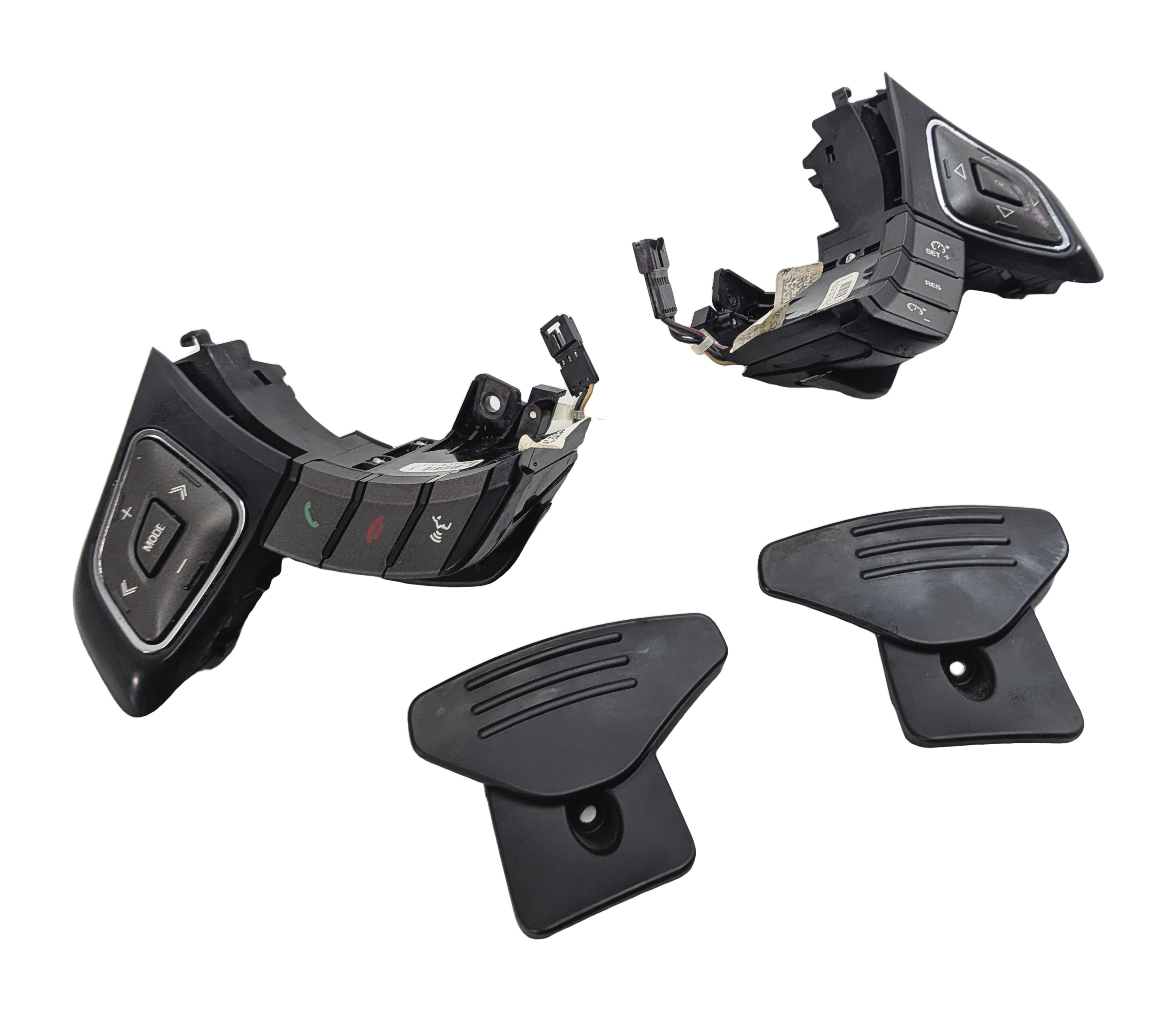 13 ROVER EVOQUE (L538) STEERING WHEEL PADDLE SHIFT FUNCTION SWITCH BUTTON SET/4 — exact item pictured