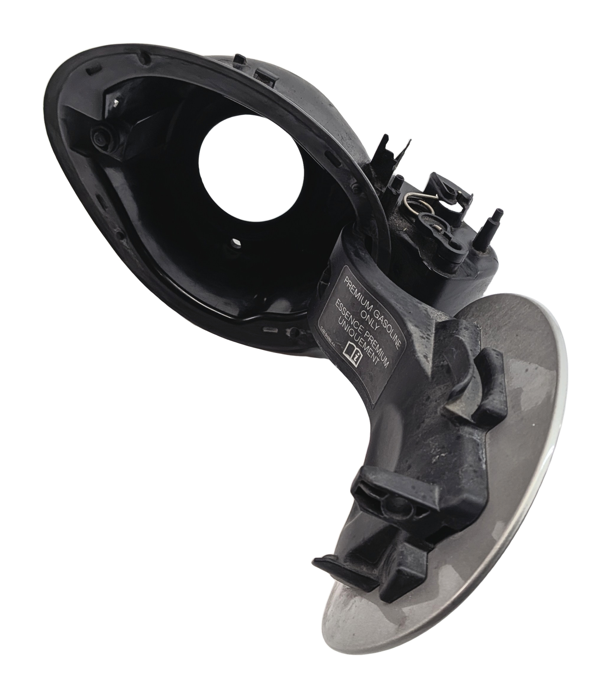 2012-2019 RANGE ROVER EVOQUE (L538) FUEL TANK DOOR HOUSING TRIM COVER (Sand) — exact item pictured