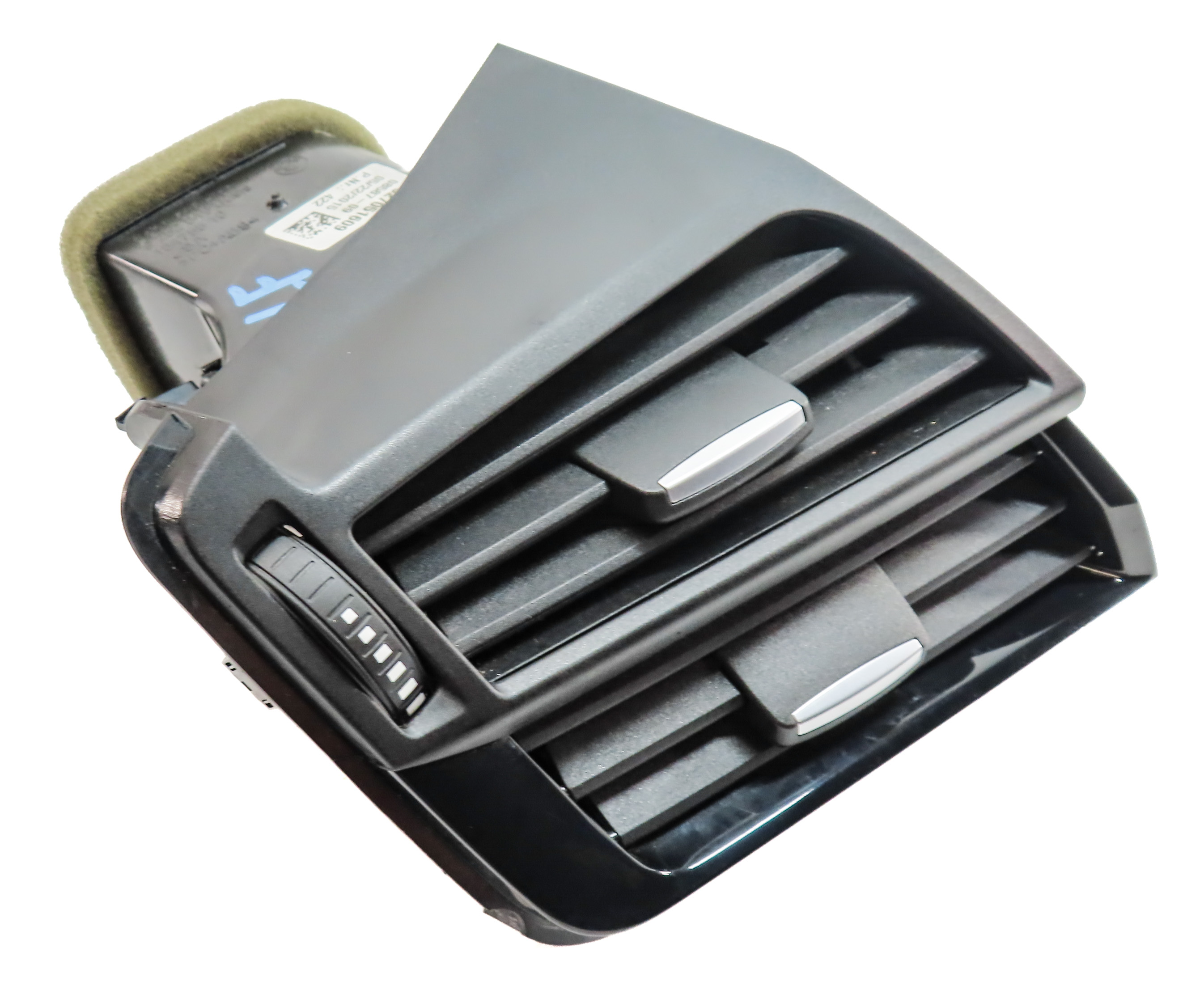 2015 BMW X5 (F15) FRONT LEFT DRIVER DASH HEAT AIR AC HVAC DUAL VENT (Black) — exact item pictured