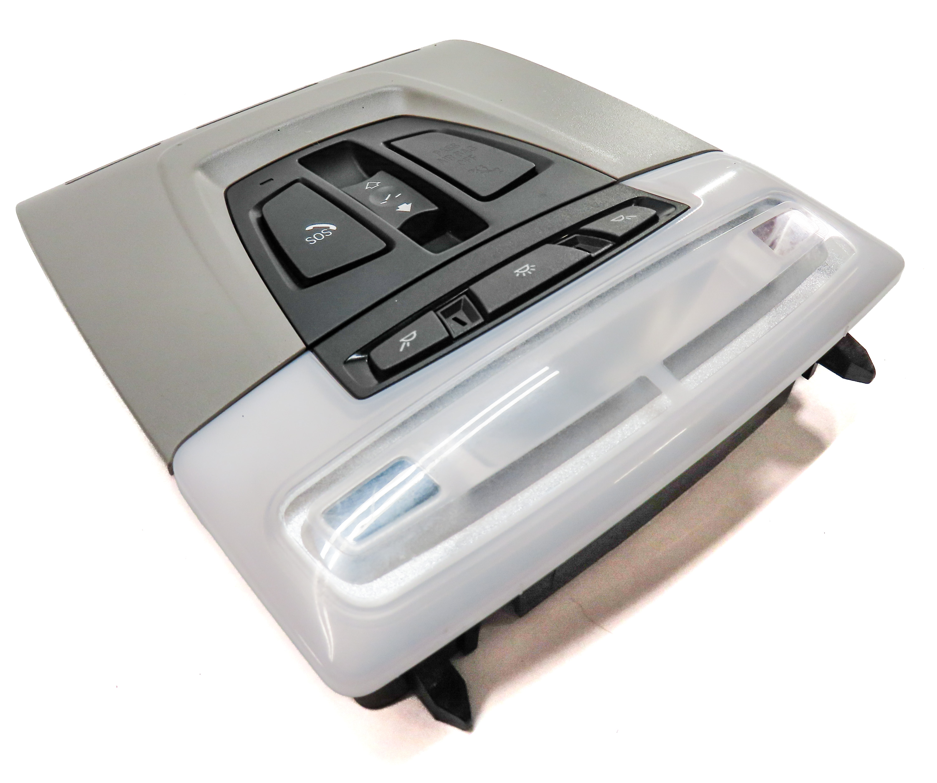 2015 BMW X5 (F15) FRONT INTERIOR DOME MAP READING LIGHT LAMP (Gray) — exact item pictured