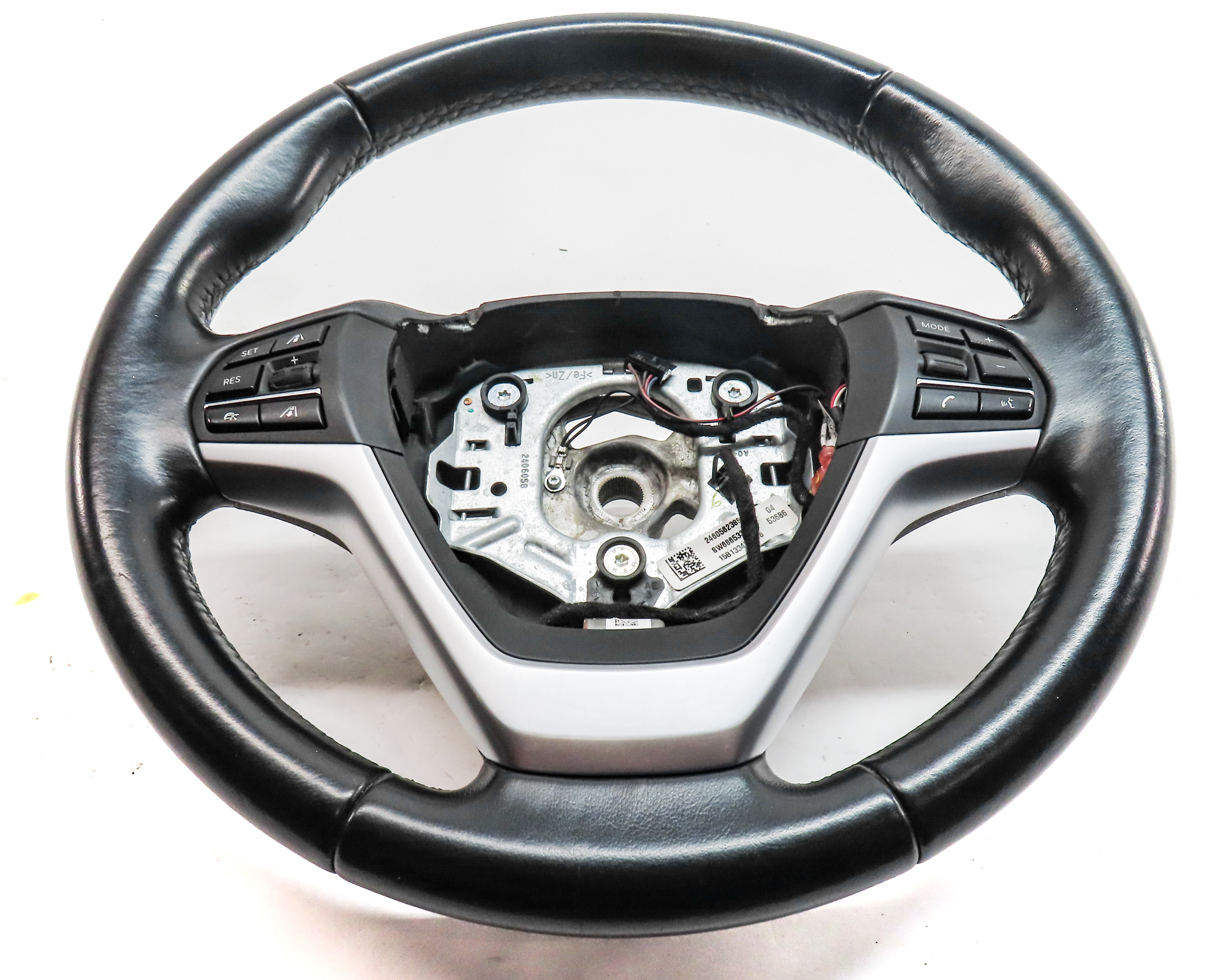 14-18 BMW X5 X6 F15 SPORT STEERING WHEEL w/ CRUISE PHONE MEDIA SWITCHES (Black) — exact item pictured