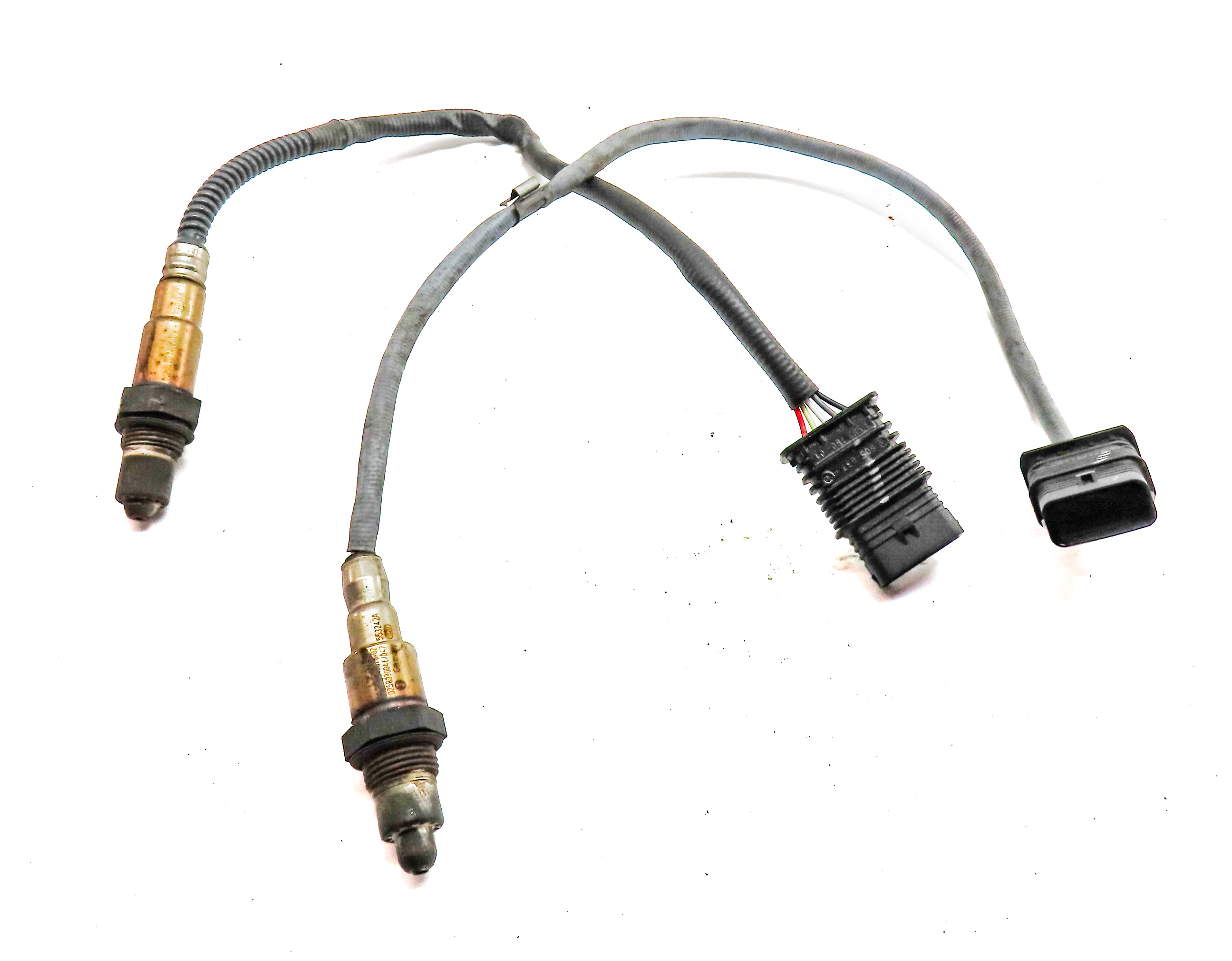 2015 BMW X5 (F15) 3.0L (N55) ENGINE OXYGEN O2 LAMBDA PROBE WIRE SENSOR SET/2 — exact item pictured