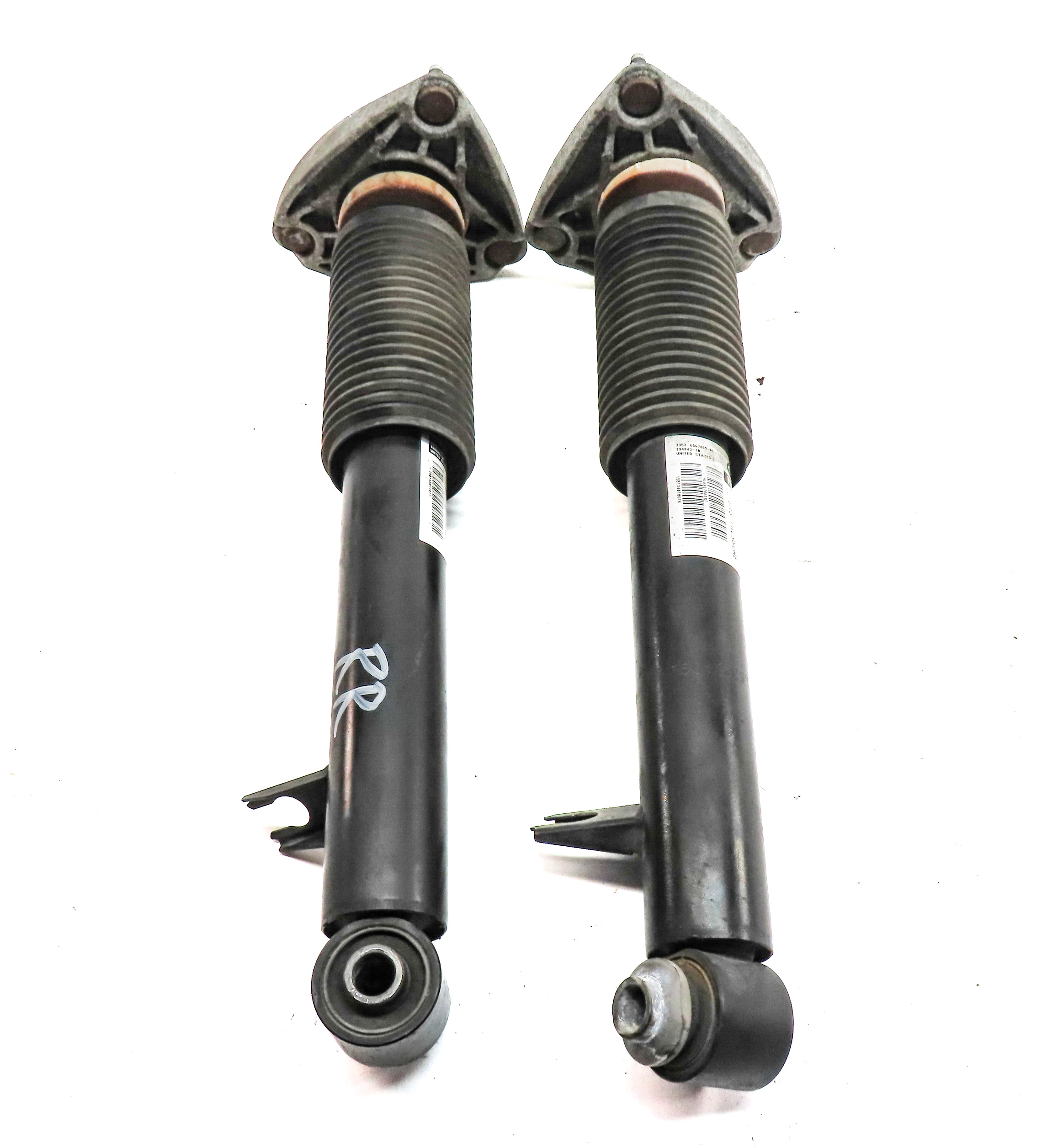 2015 BMW X5 (F15) AWD REAR LEFT & RIGHT STANDARD SUSPENSION SHOCK STRUT SET/2 — exact item pictured