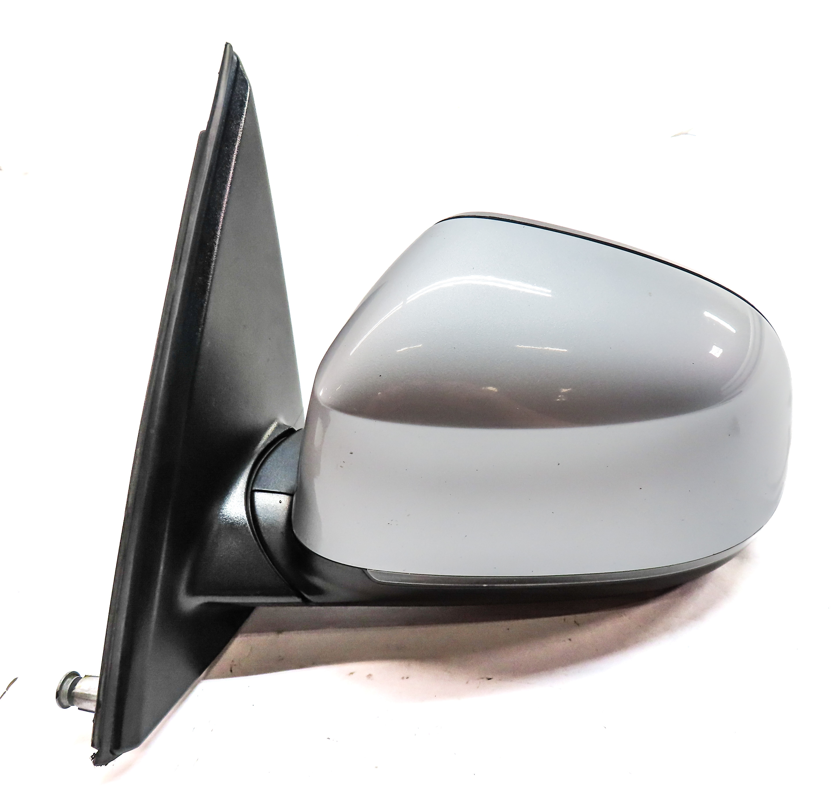 2014-2016 BMW X5 (F15) LEFT P-FOLD BLIND SPOT CAMERA DOOR MIRROR (Silver) — exact item pictured
