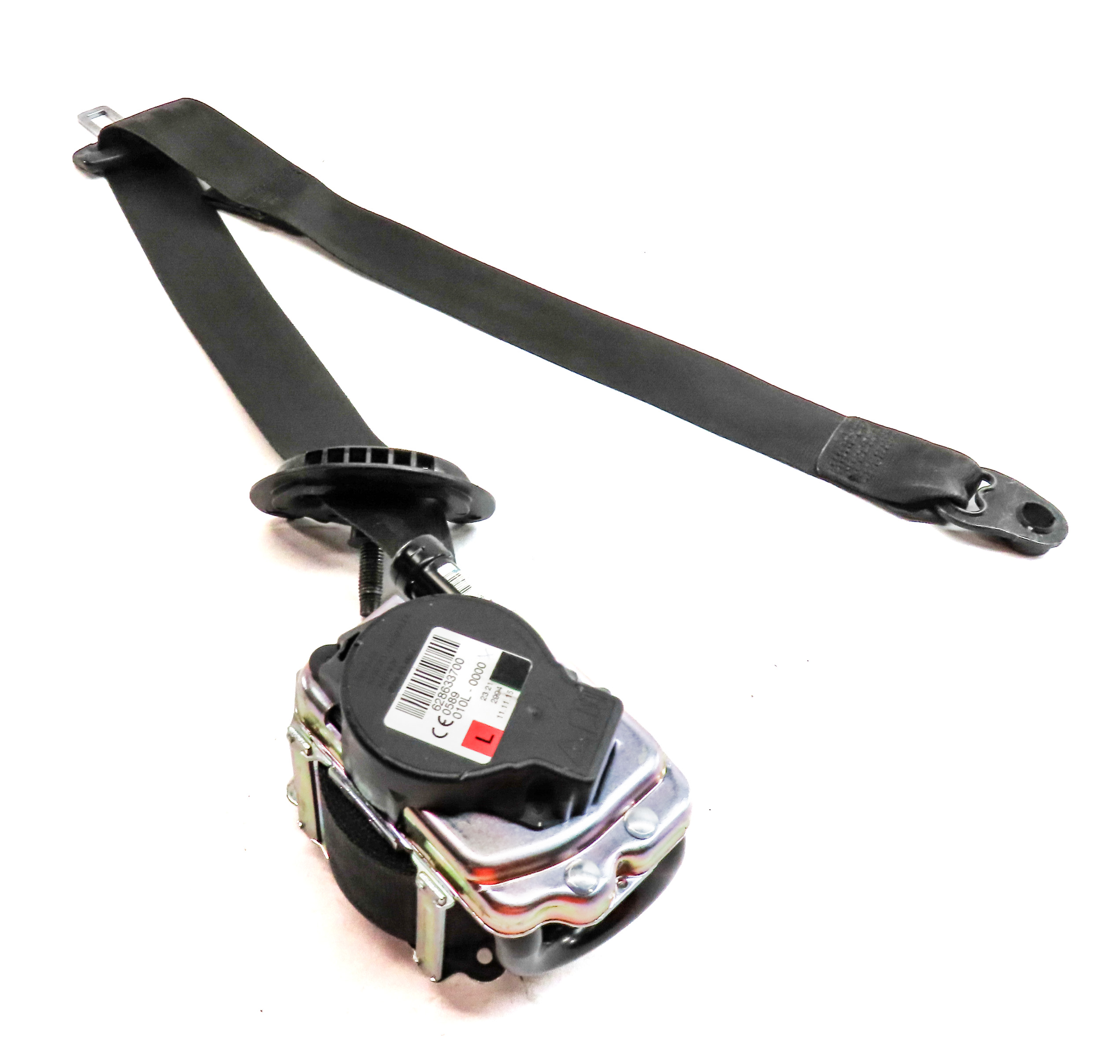 15-19 LAND ROVER DISCOVERY SPORT (L550) LEFT FRONT SEATBELT RETRACTOR (Black) — exact item pictured