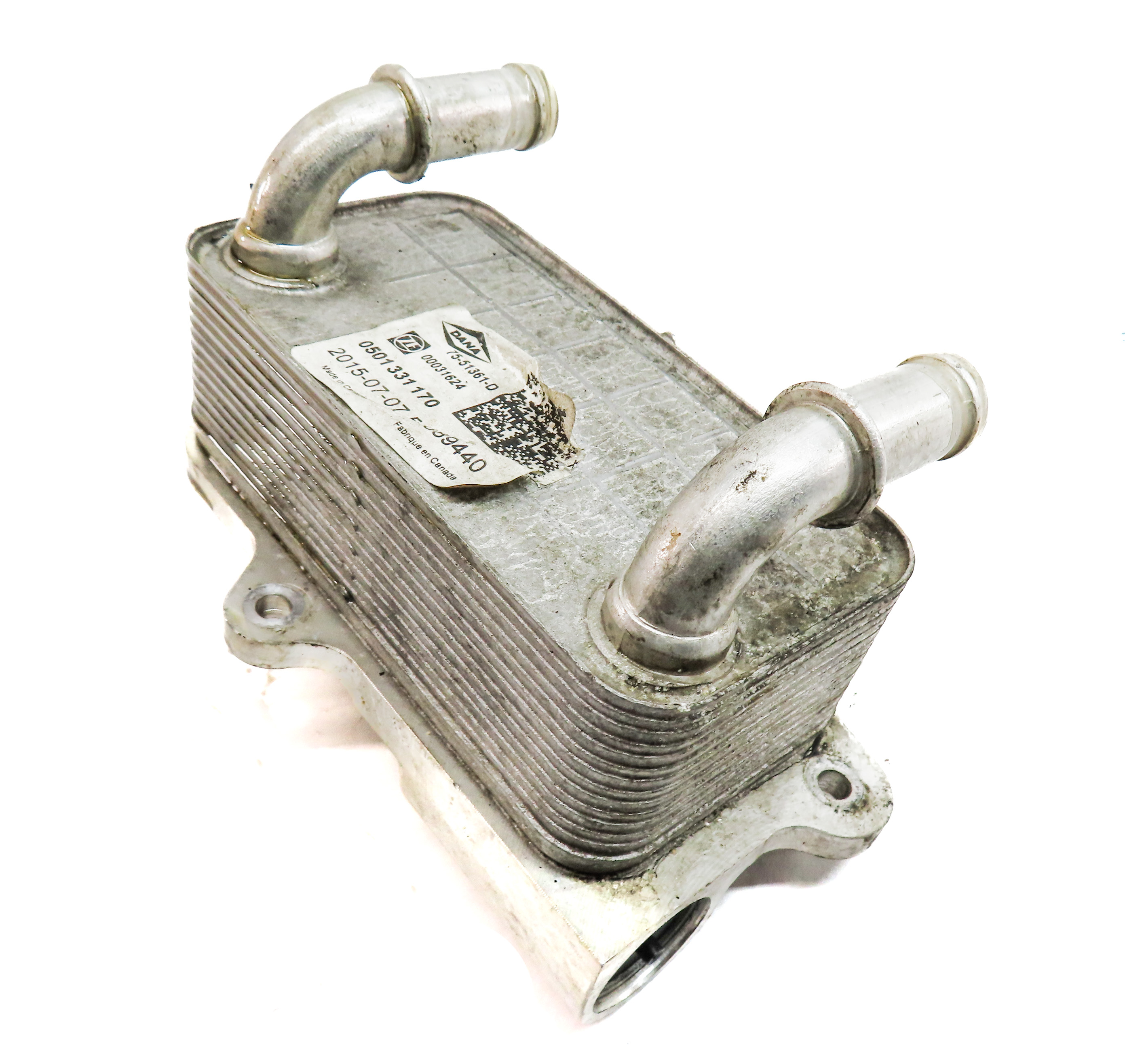 14-17 DISCOVERY SPORT RANGE ROVER EVOQUE (L538 L550) TRANSMISSION OIL COOLER — exact item pictured