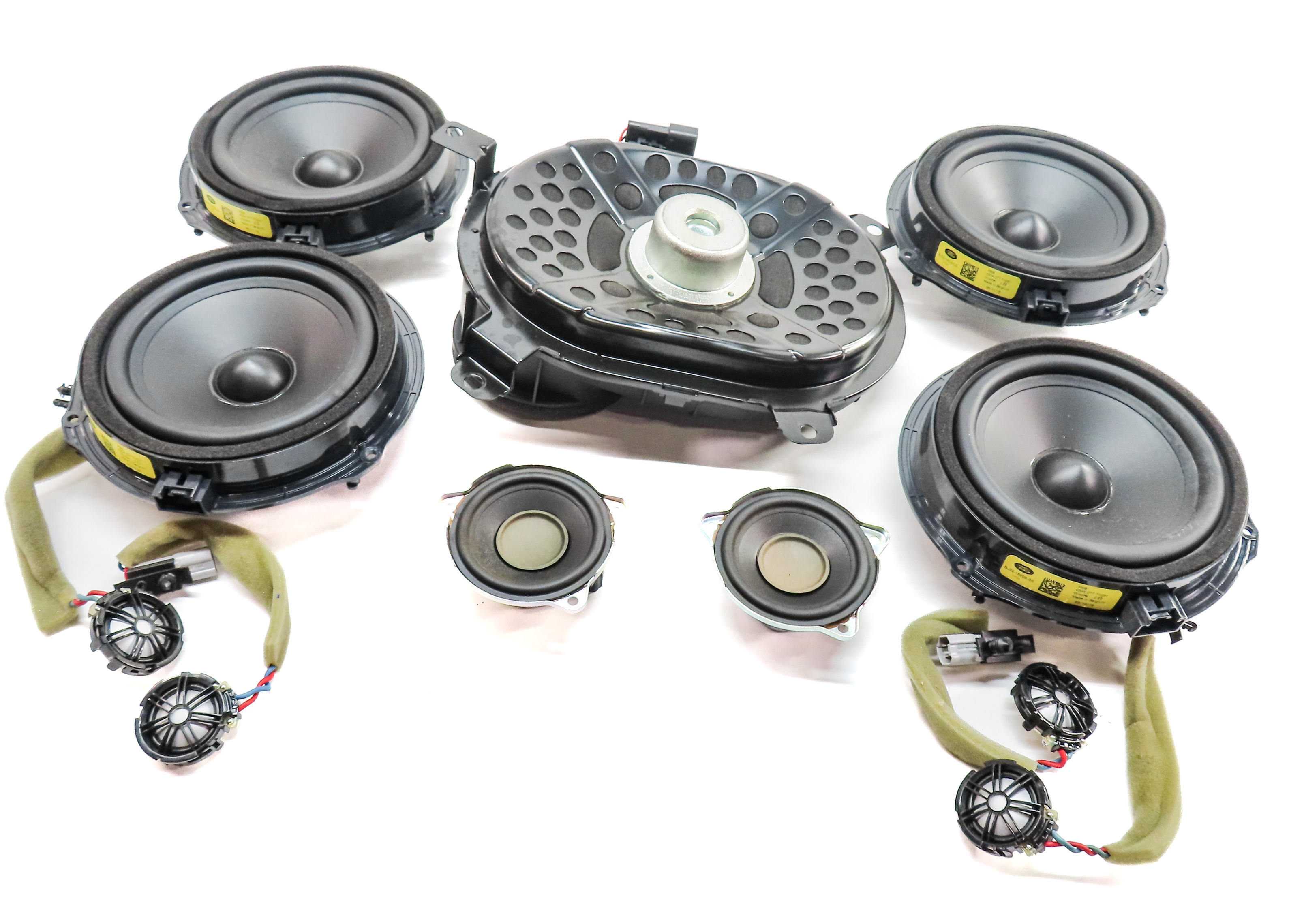 2016 ROVER DISCOVERY SPORT (L550) RADIO STEREO AUDIO SOUND SYSTEM SPEAKER SET/11 — exact item pictured