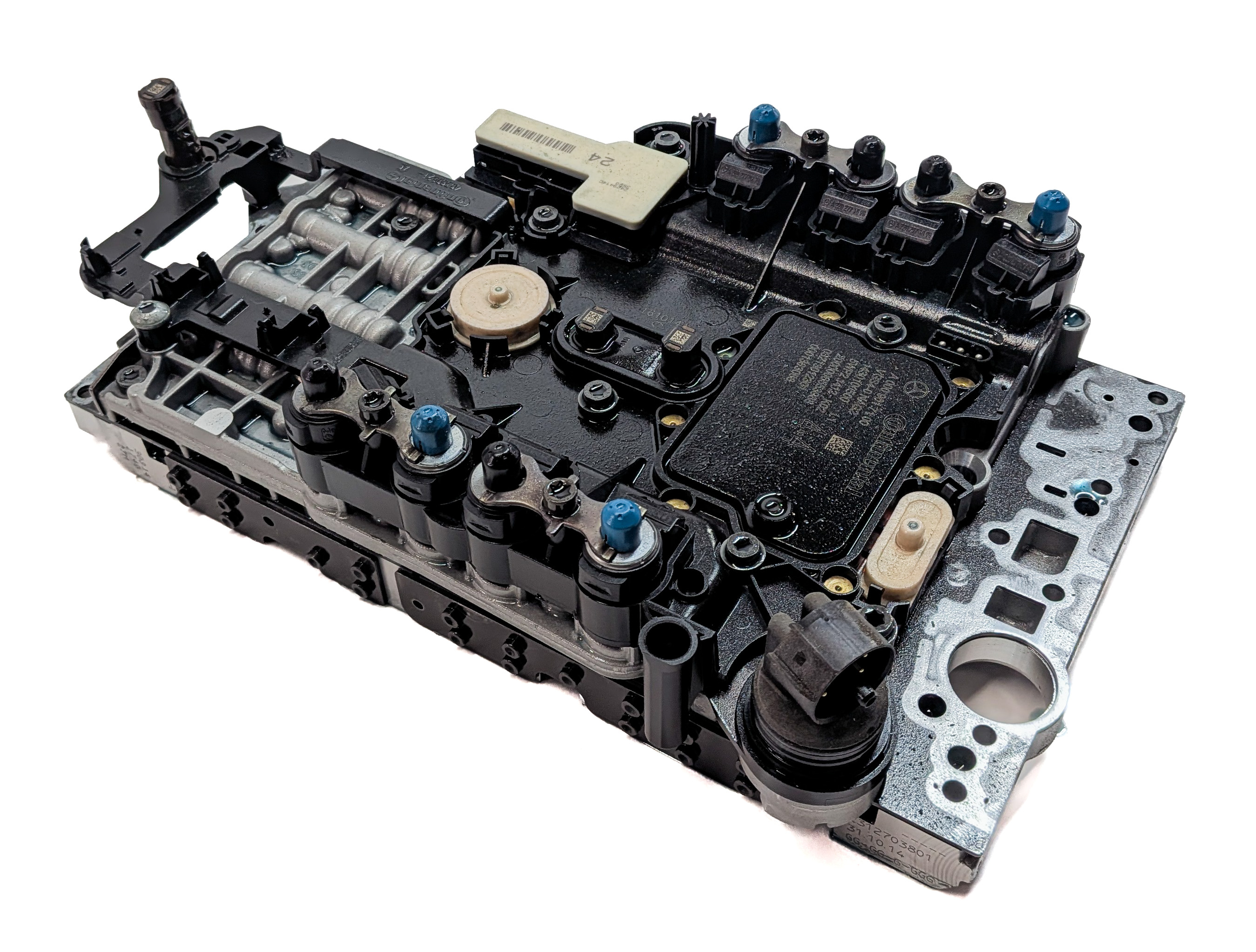 15-20 MERCEDES C E S GL ML W205 W212 W/X166 W222 TRANSMISSION VALVE BODY w/PLATE — exact item pictured
