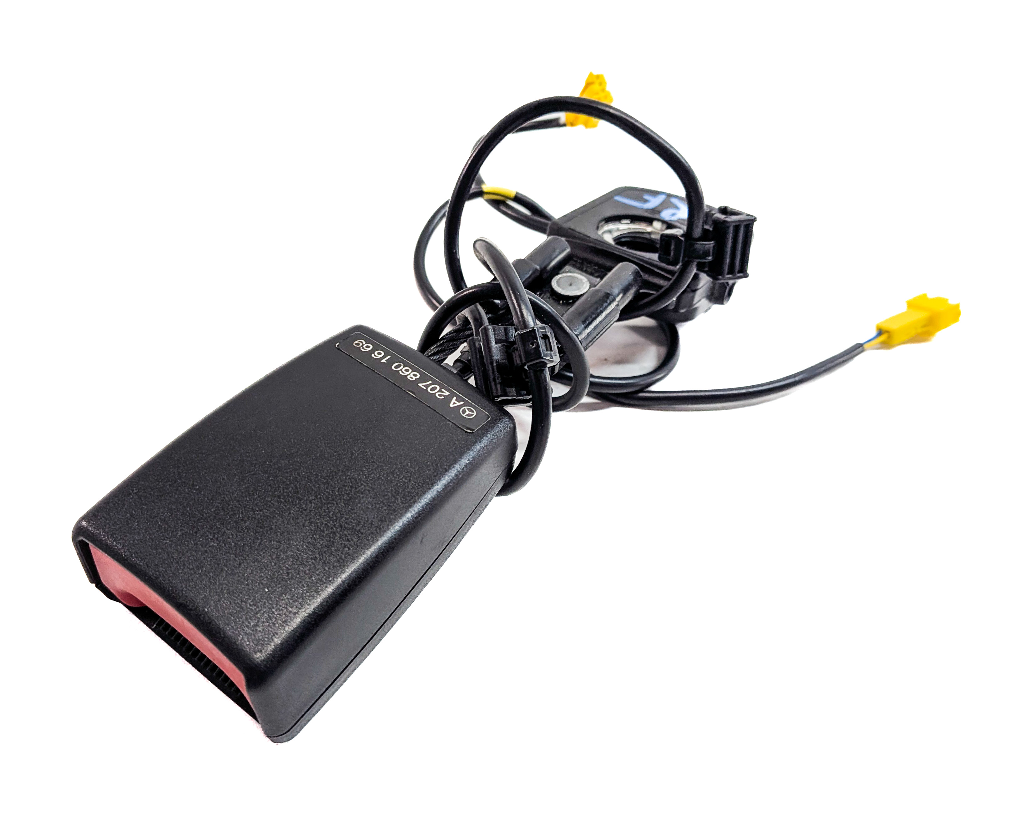 10-17 C E CLASS (W204 W207) COUPE CONVERTIBLE RIGHT PASSENGER SEATBELT RECEIVER — exact item pictured
