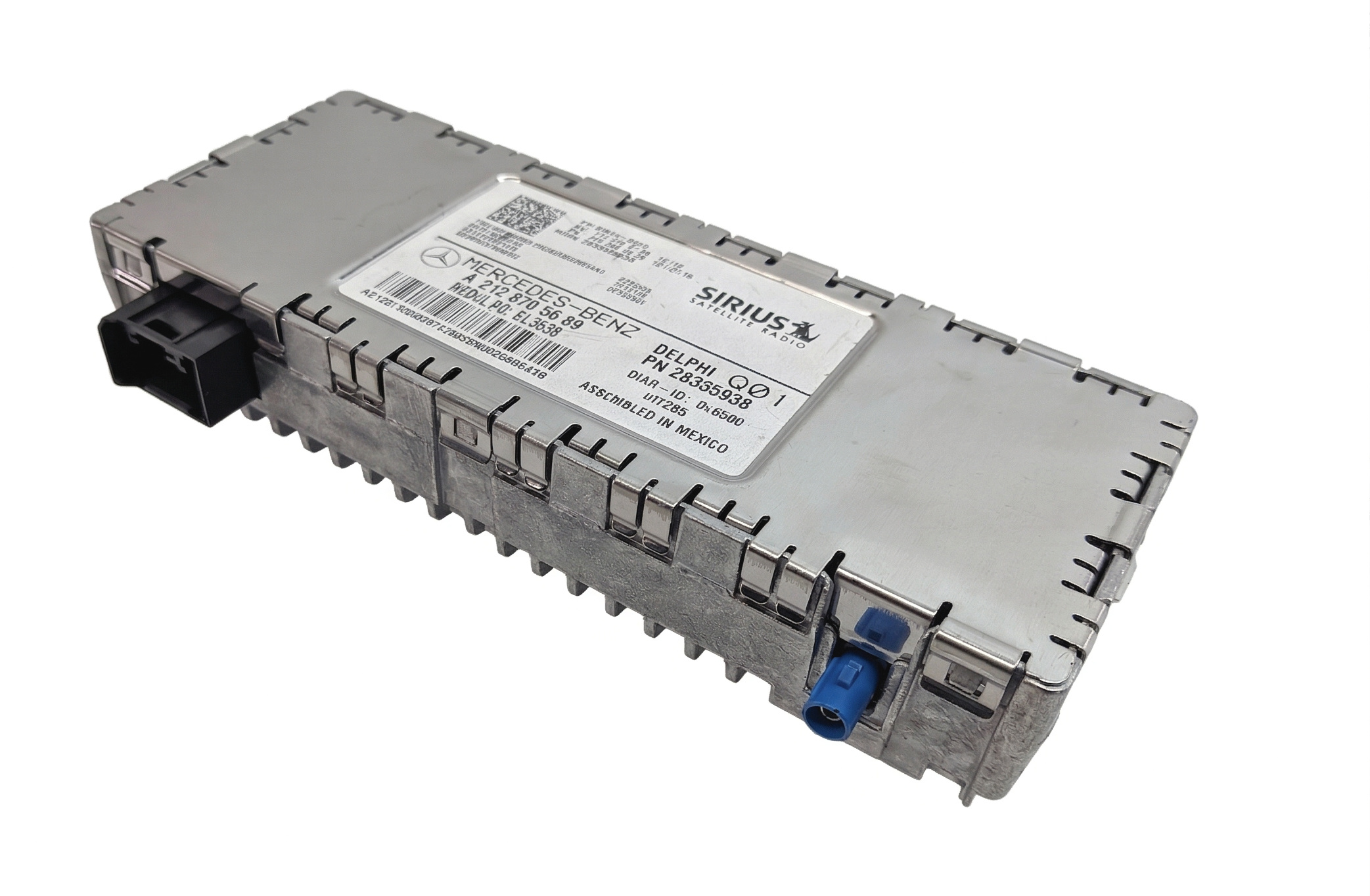 13-20 MERCEDES B CLA E GL GLA GLE (C117 X156 X166) SIRUIS SATELLITE RADIO MODULE — exact item pictured