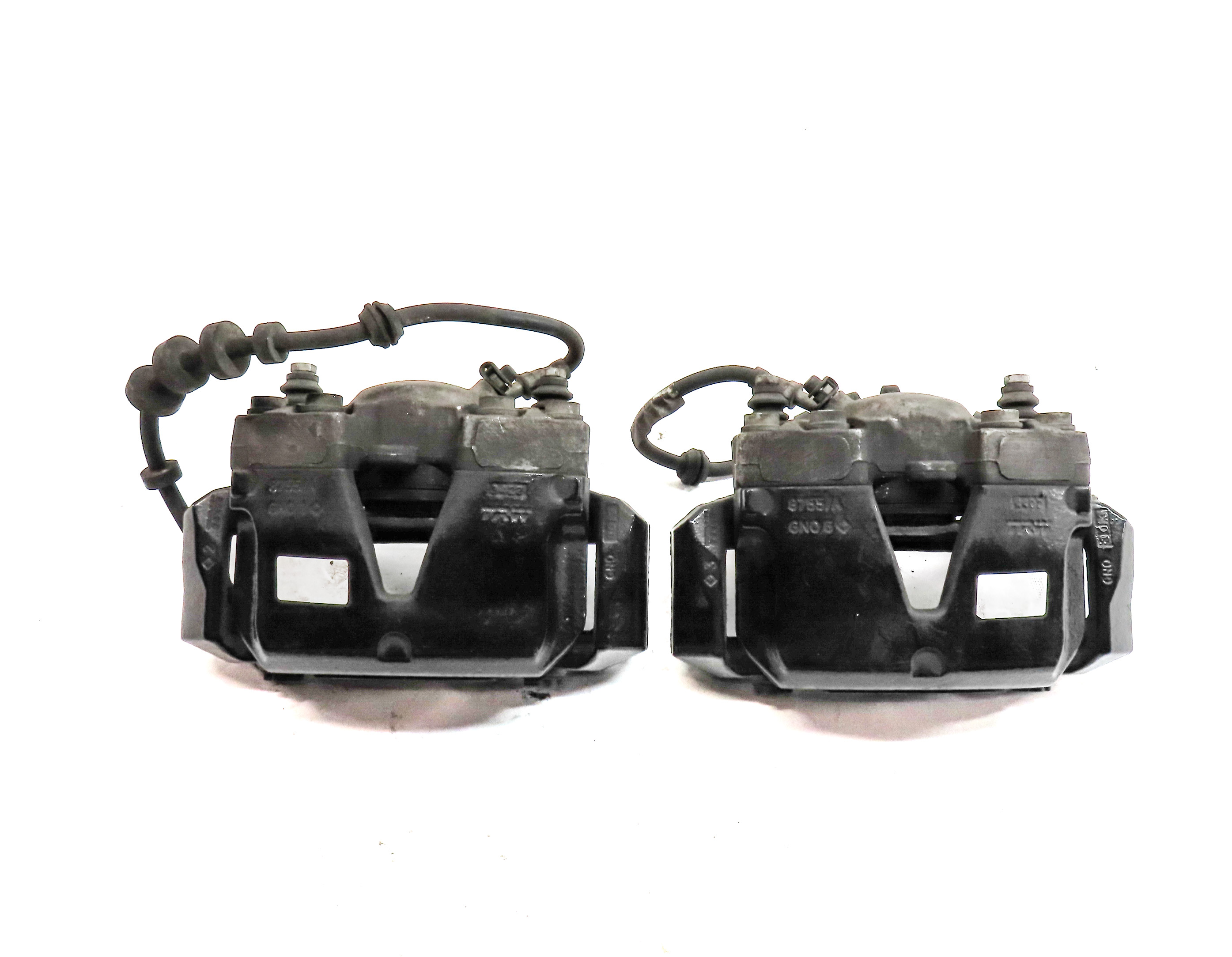 2012-2017 AUDI S5 (B8 8T) FRONT LEFT & RIGHT DISC BRAKE CALIPER SET-2 — exact item pictured