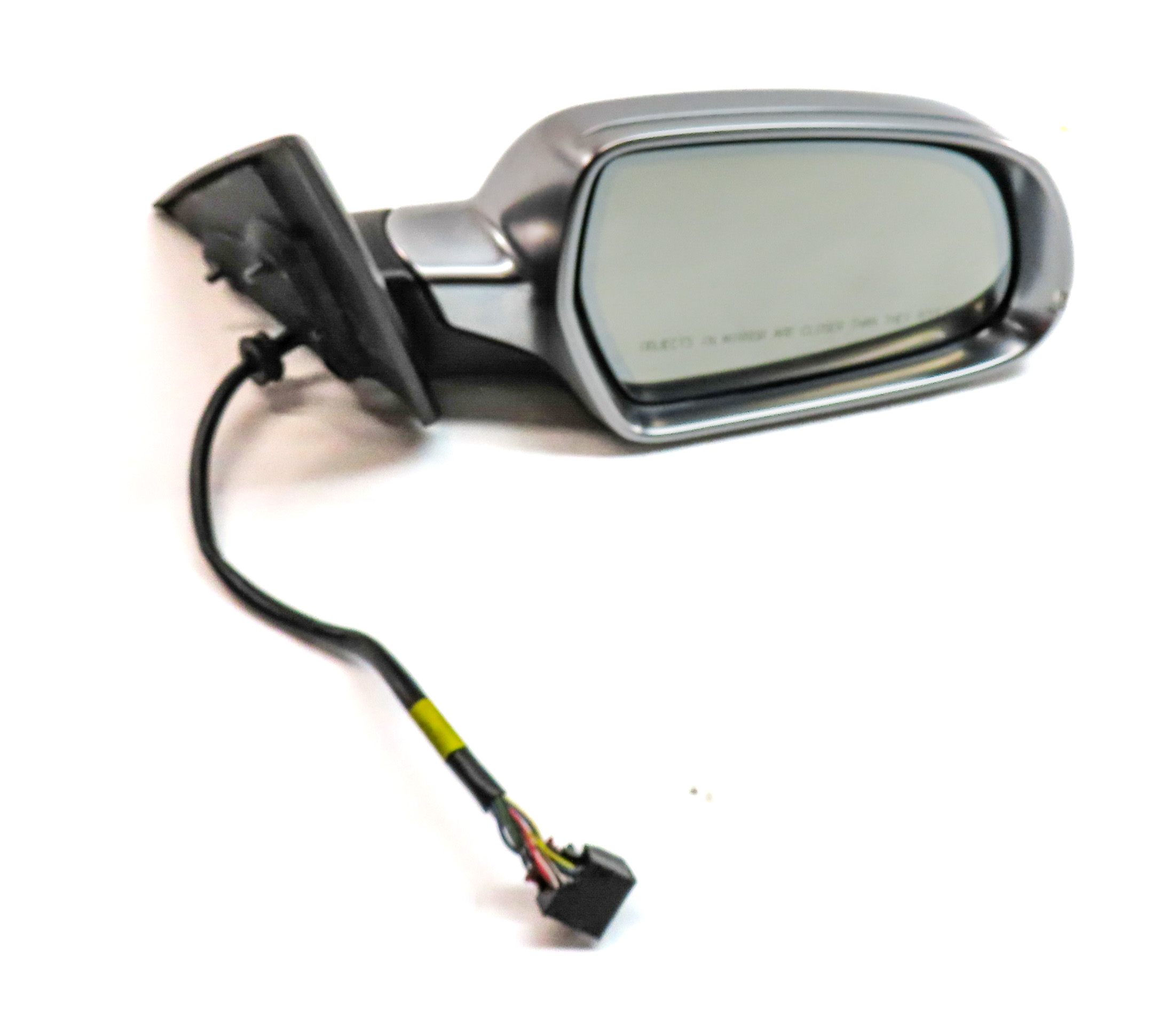 10-14 AUDI A5 S5 B8 8T CONVERTIBLE RIGHT MEM HEAT AUTODIM DOOR MIRROR(ALUMINUM) — exact item pictured