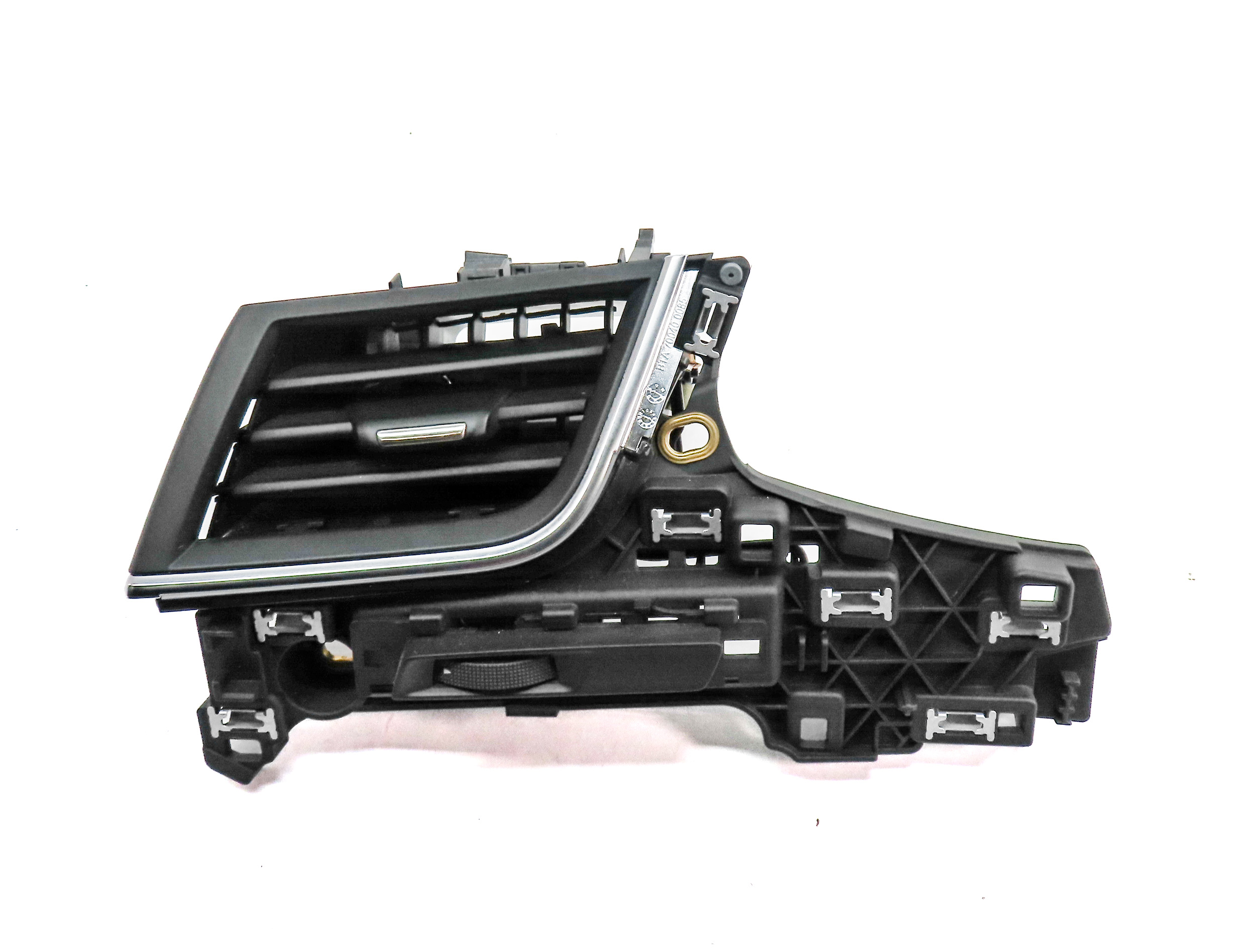 2017 AUDI Q7 (4M) FRONT LEFT DRIVER DASH HEAT AIR AC HVAC VENT (Black) — exact item pictured