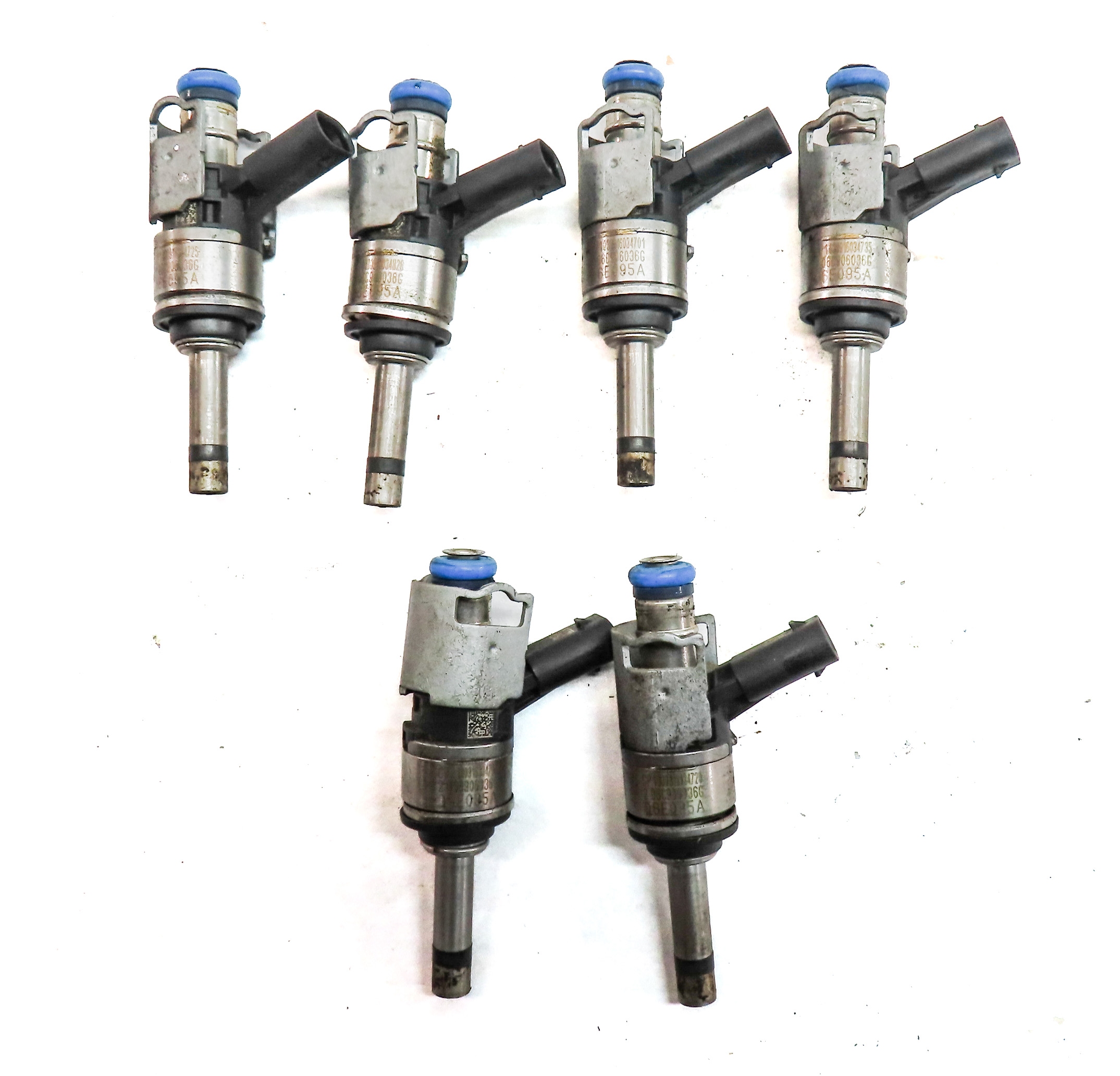 16-19 A6 A7 A8 Q7 (C7 D4 4M) 3.0L CREC ENGINE HIGH PRESSURE FUEL INJECTOR SET/6 — exact item pictured