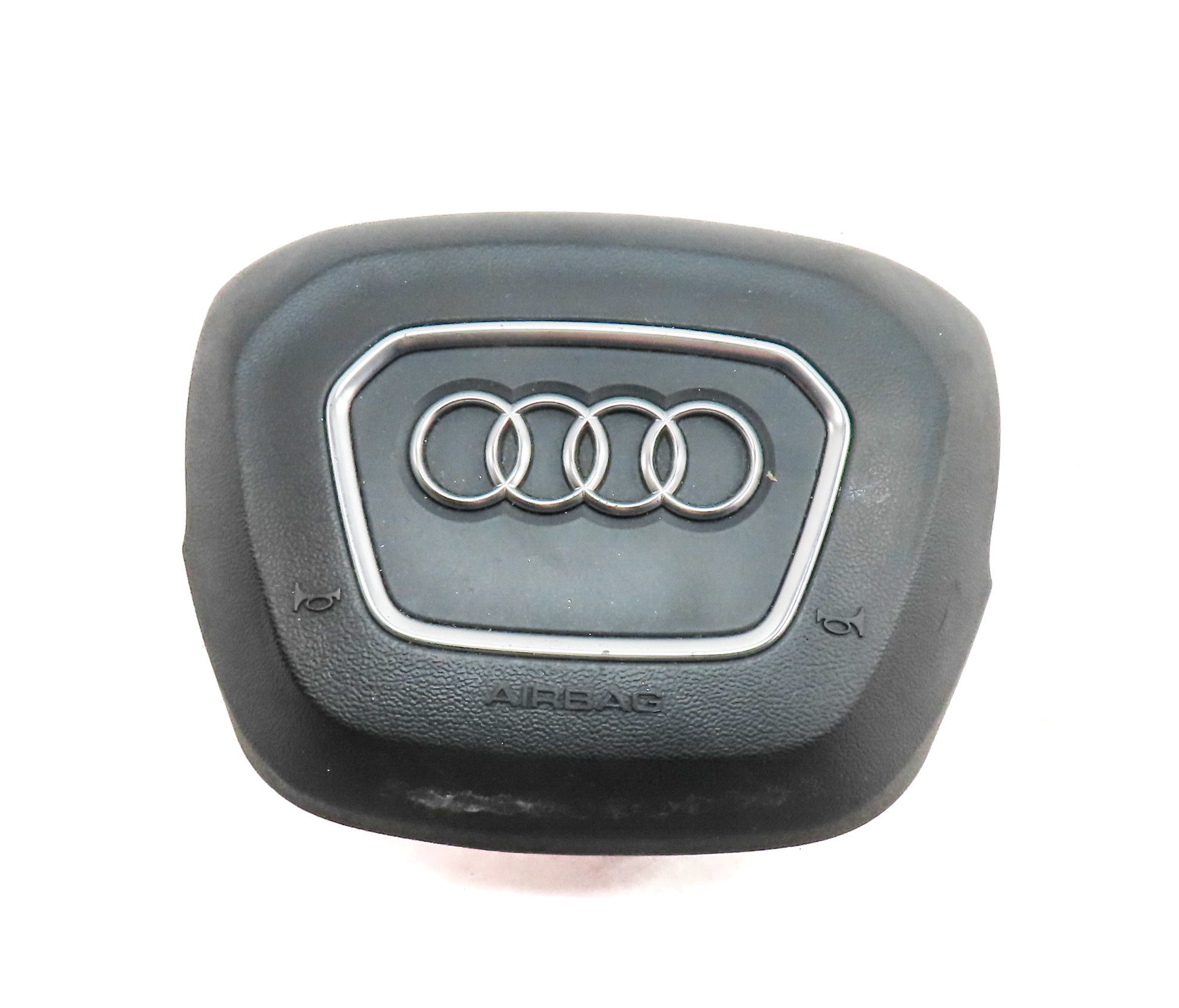 2017-2019 AUDI Q7 (4M) FRONT LEFT DRIVER STEERING WHEEL AIRBAG AIR BAG (Black) — exact item pictured