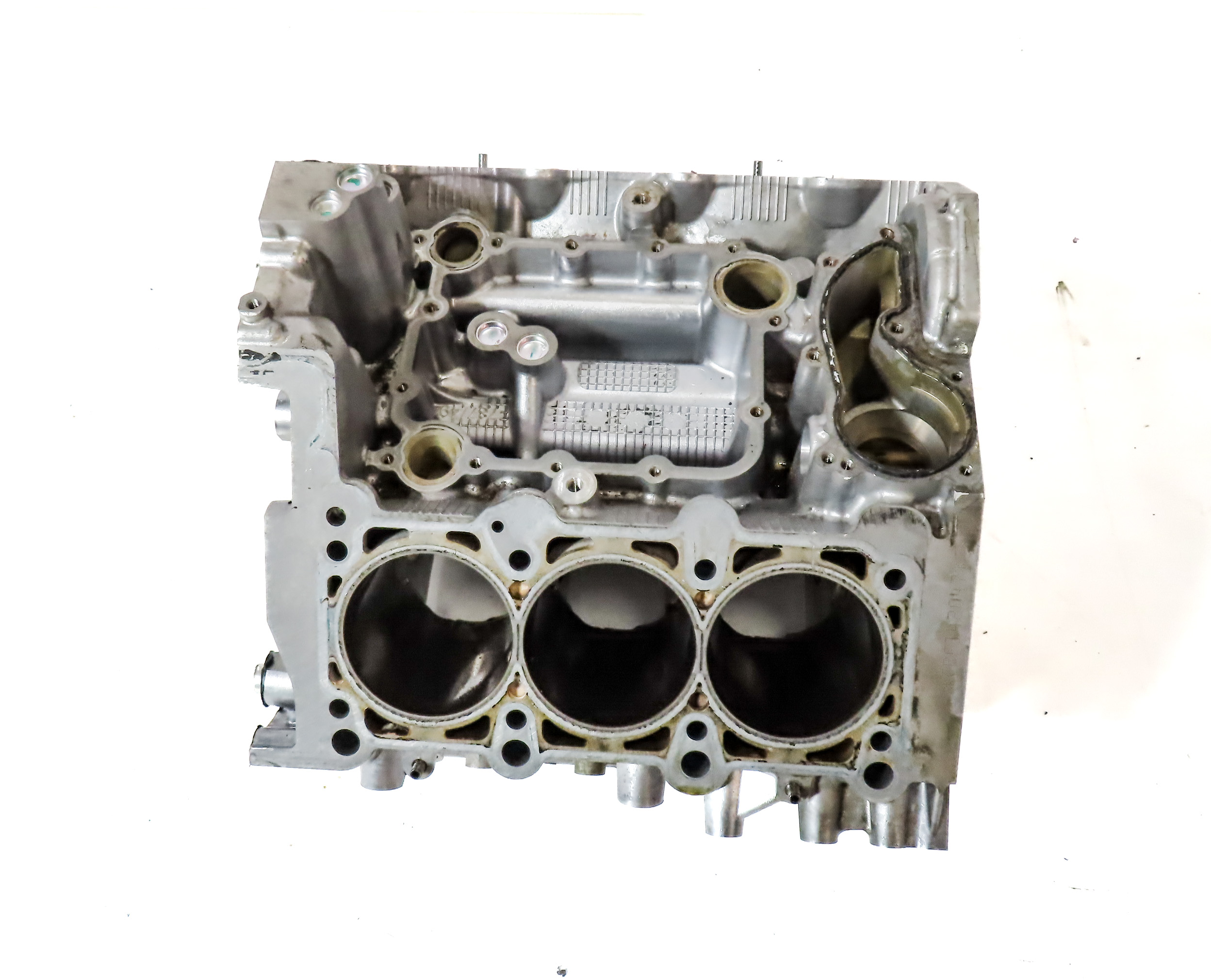 2017-2019 AUDI Q7 (4M) 3.0L TFSI CREC V6 SUPERCHARGED BARE ENGINE BLOCK — exact item pictured