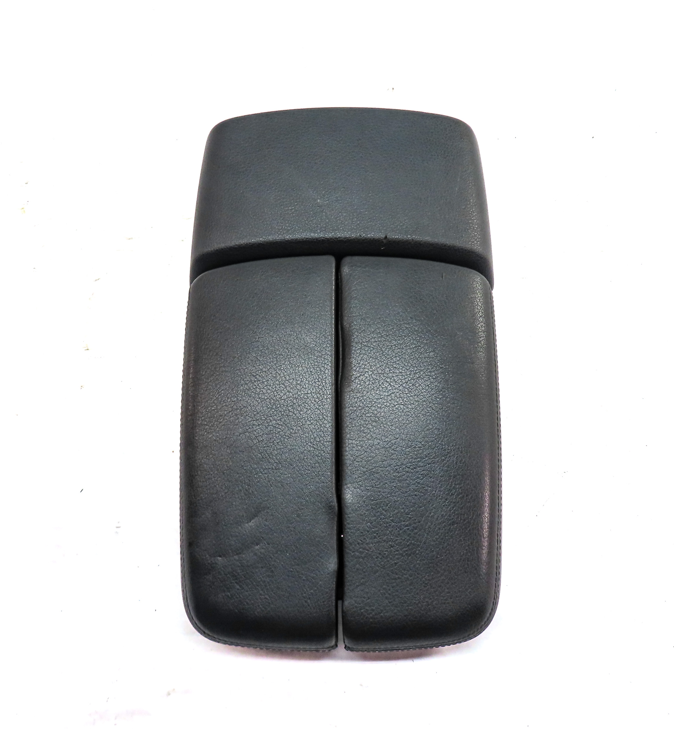 17-19 AUDI Q7 4M FRONT CENTER CONSOLE COMPARTMENT ARMREST LID COVER (Black) — exact item pictured