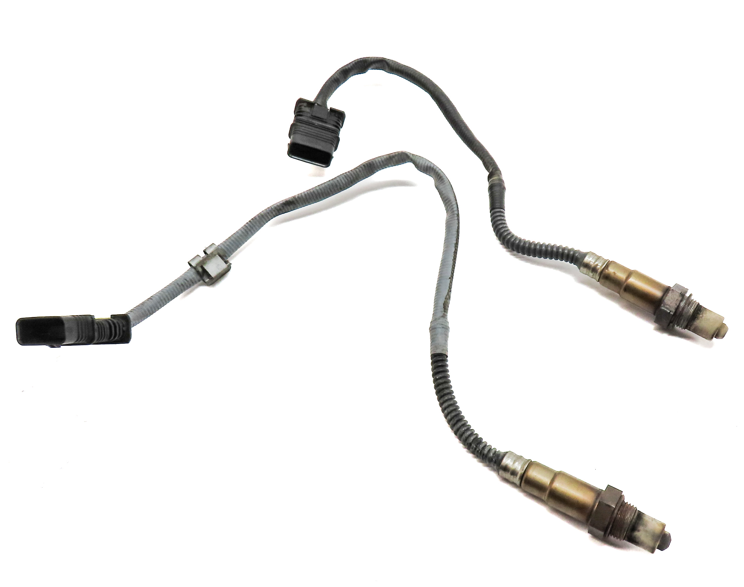 2013 BMW 528XI (F10) 2.0L (N20) ENGINE OXYGEN O2 LAMBDA PROBE WIRE SENSOR SET/2 — exact item pictured