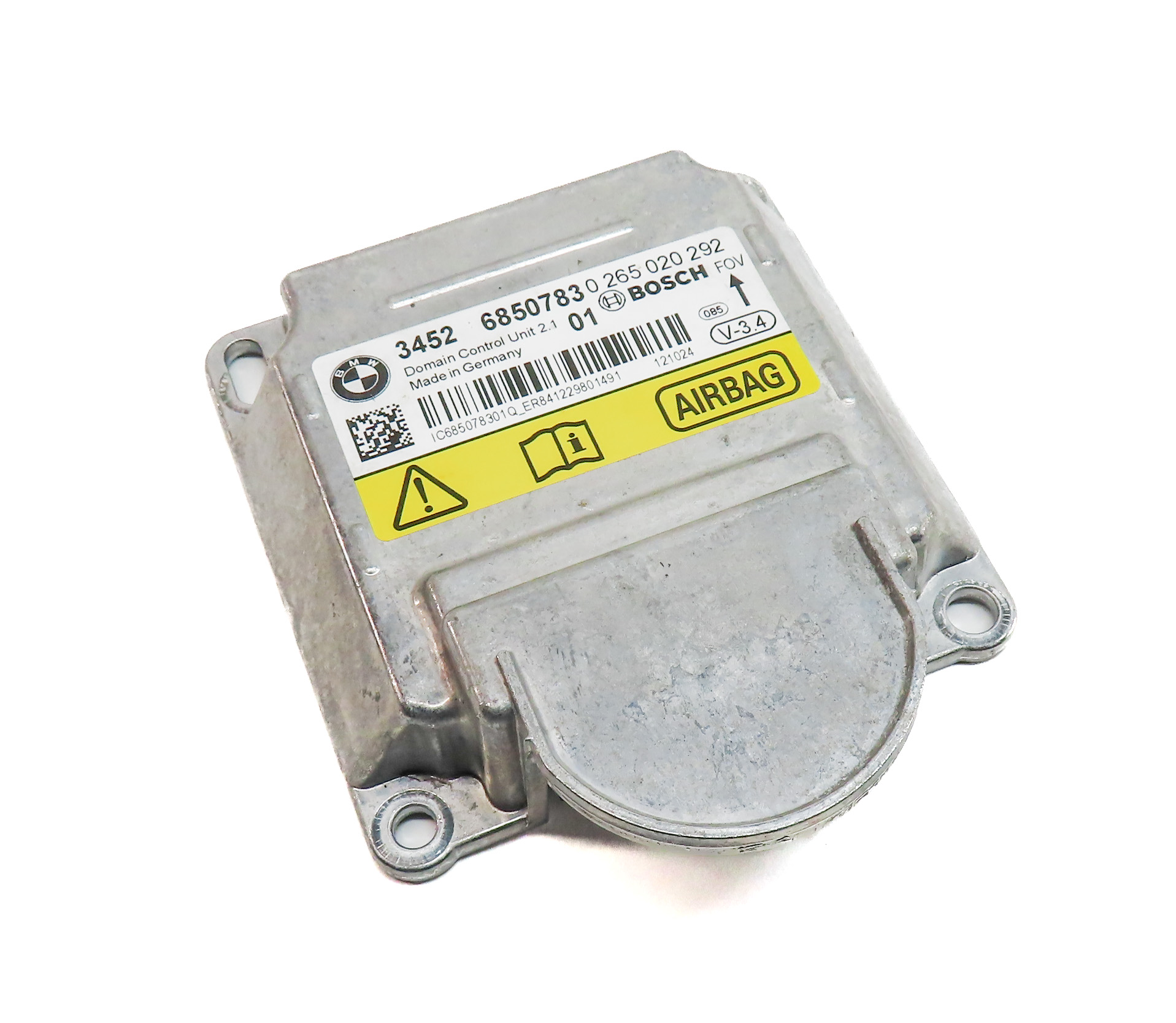 2012-2013 BMW 528i 535i 550i (F10) ABS INTEGRATED CHASSIS MANAGEMENT ICM MODULE — exact item pictured