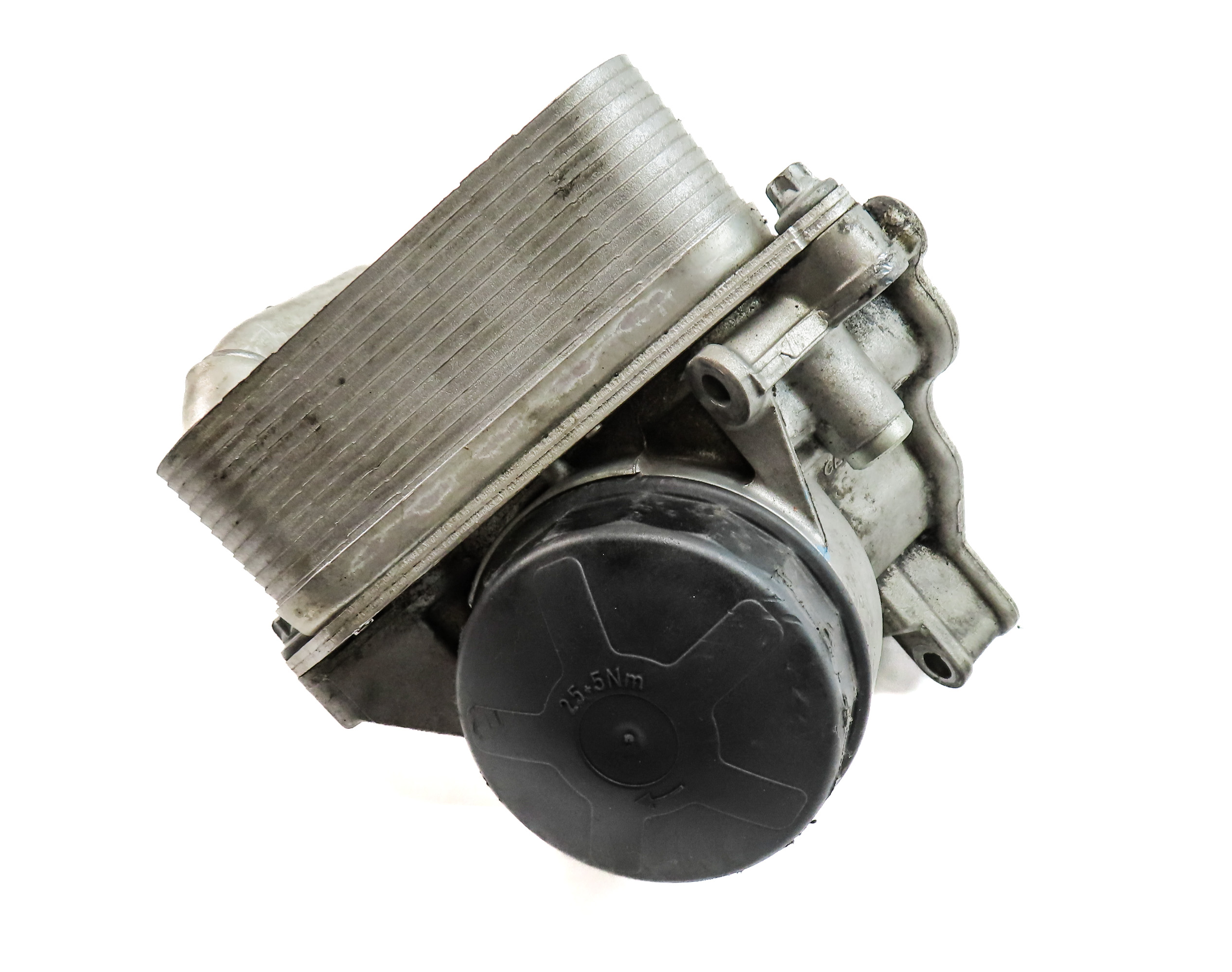 2013 BMW 528XI (F10) 2.0L N20 ENGINE MOTOR OIL FLUID FILTER w/ COOLER & HOUSING — exact item pictured