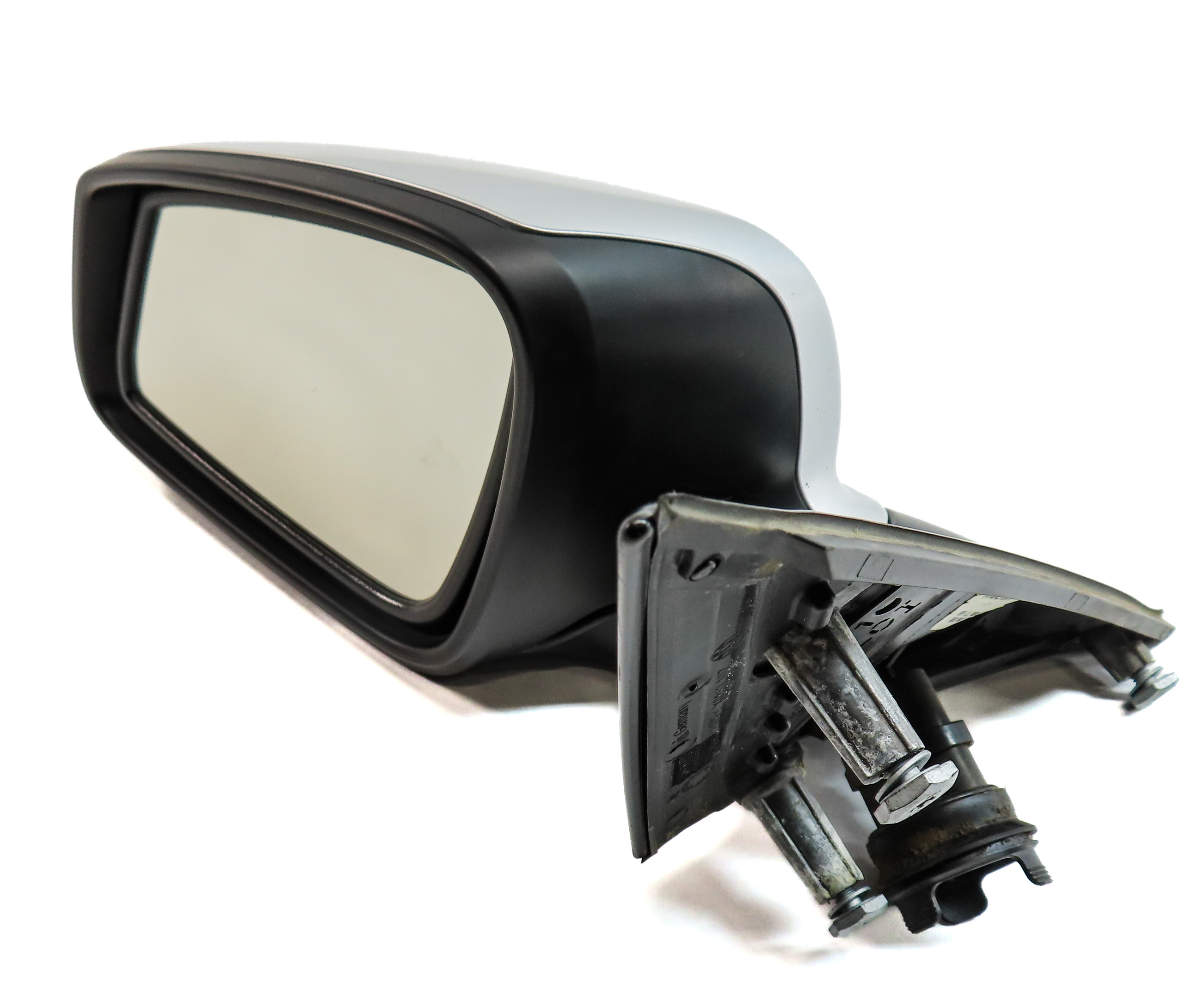 2012-2013 BMW 528i 535i 550i (F10) LEFT PFOLD HEAT AUTODIM DOOR MIRROR (Silver) — exact item pictured