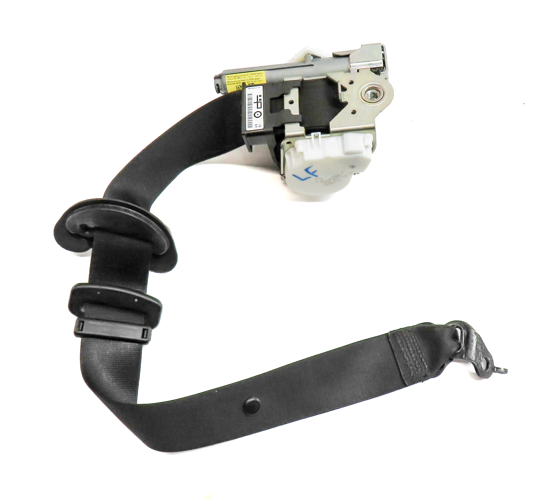2012-2014 BMW 320i 328i 335i (F30) SEDAN LEFT FRONT SEATBELT RETRACTOR(Black) — exact item pictured