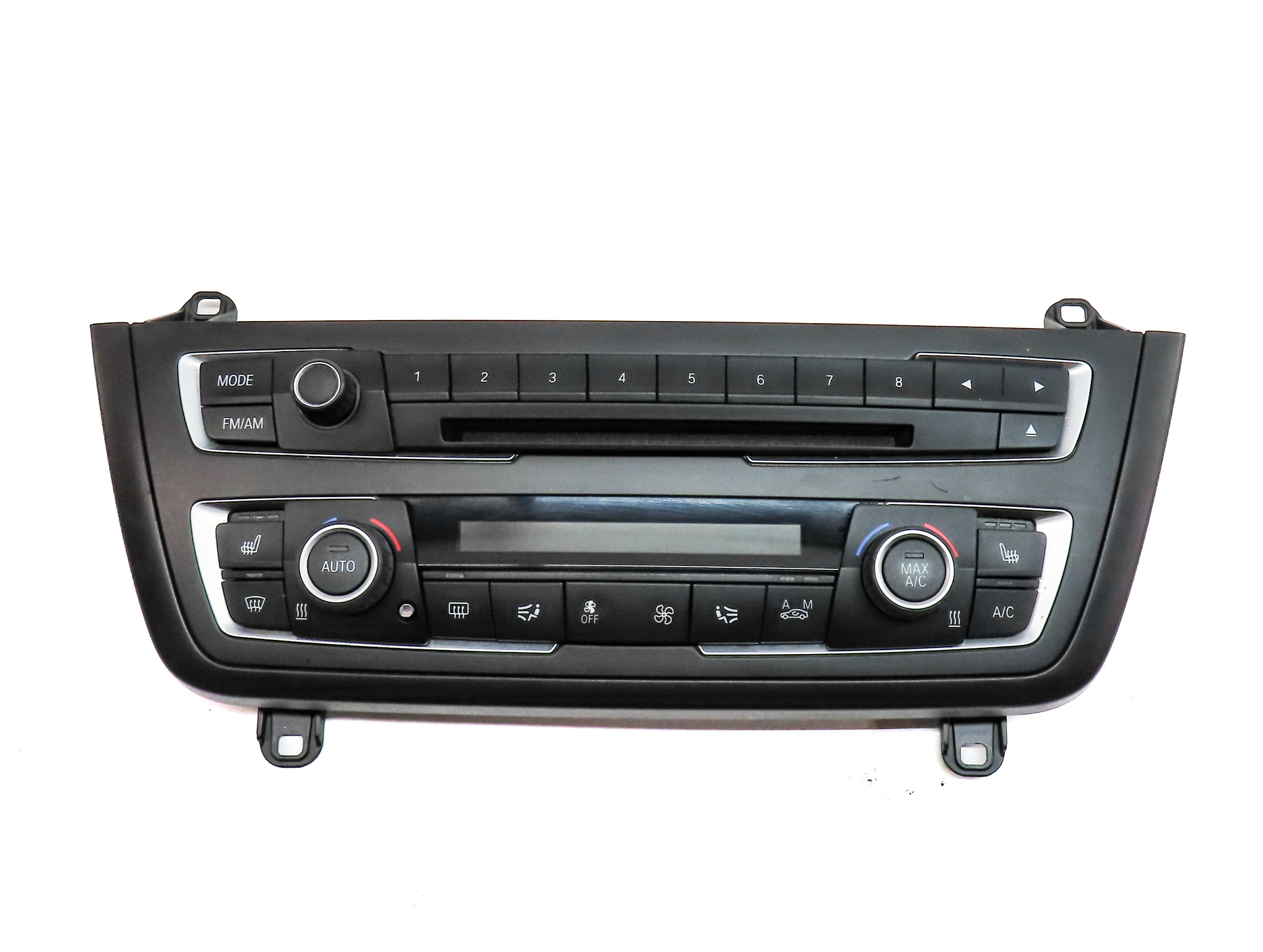 2013 BMW ACTIVE HYBRID 3 (F30) FRONT CLIMATE MEDIA RADIO CONTROL PANEL SET — exact item pictured