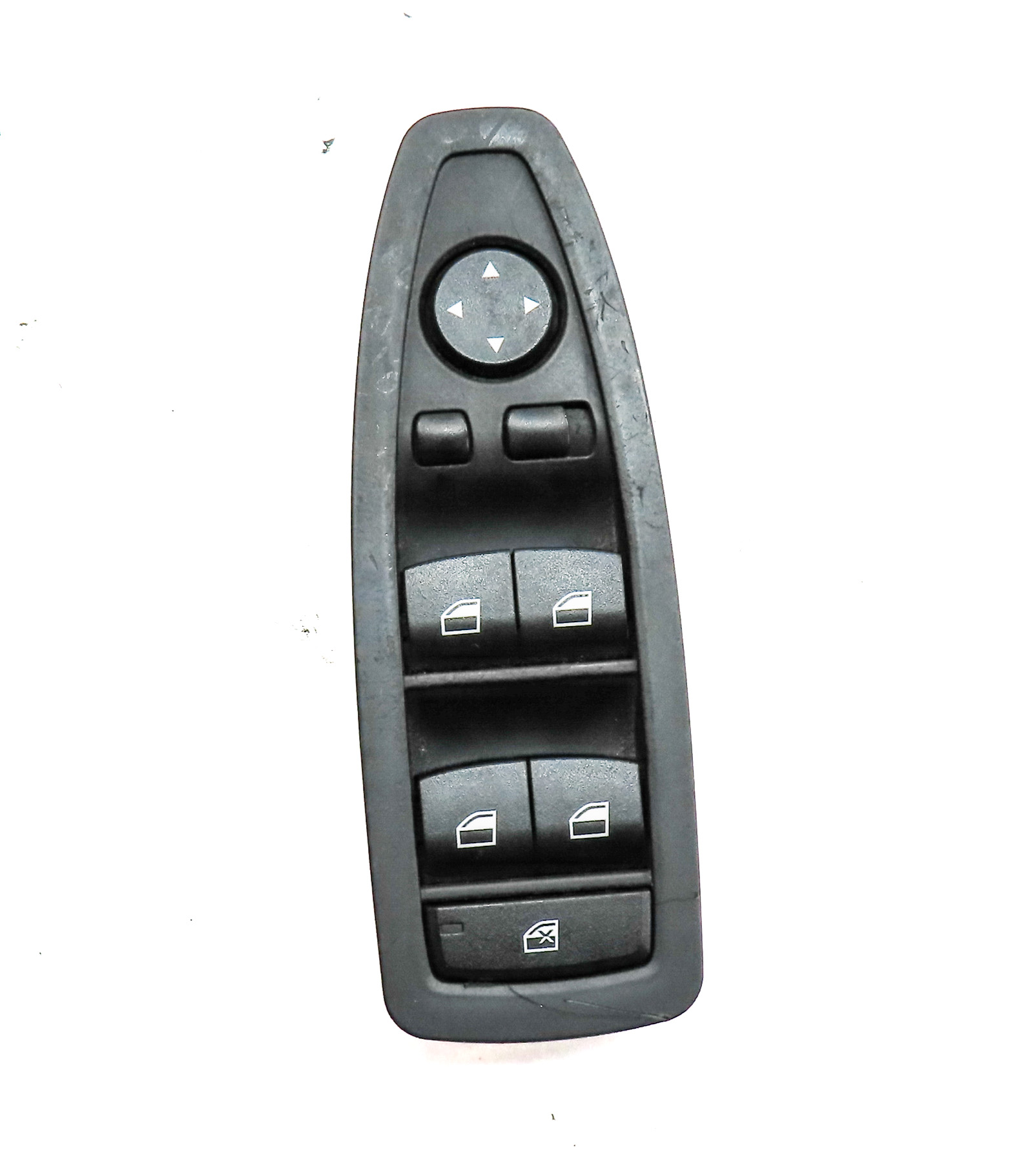 2012-2019 BMW 3 4 M3 X3 X4 SERIES FRONT LEFT DRIVER WINDOW SWITCH P-FOLD (BLACK) — exact item pictured
